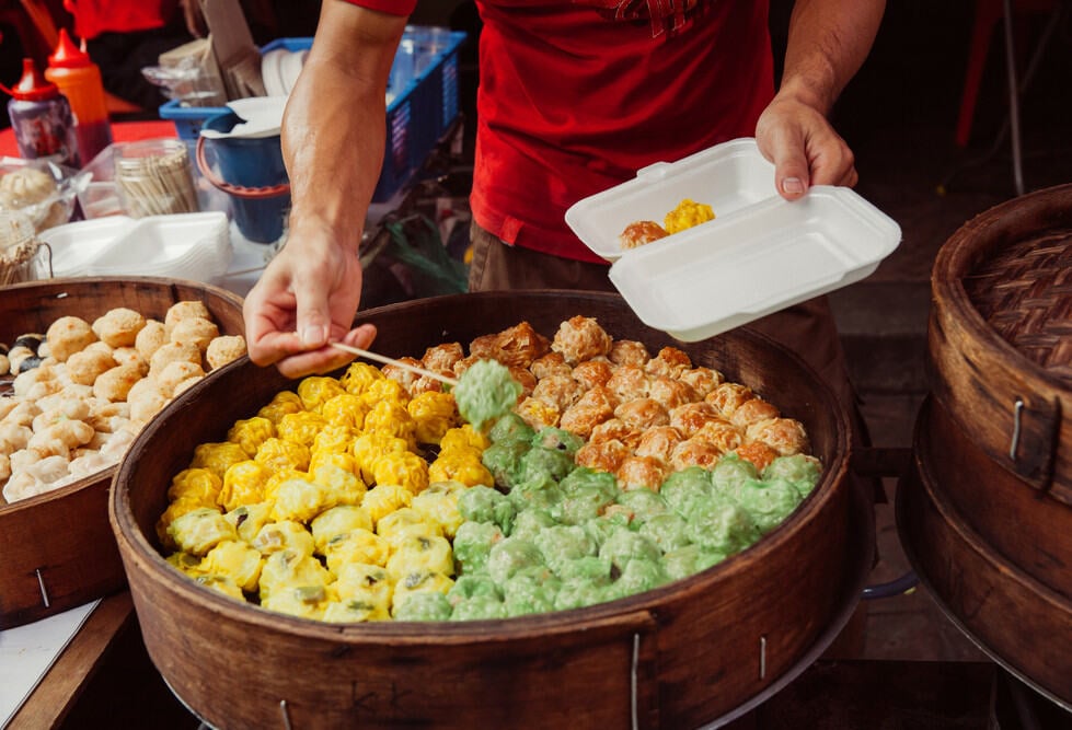 Streetfood in Chinatown Kuala Lumpur