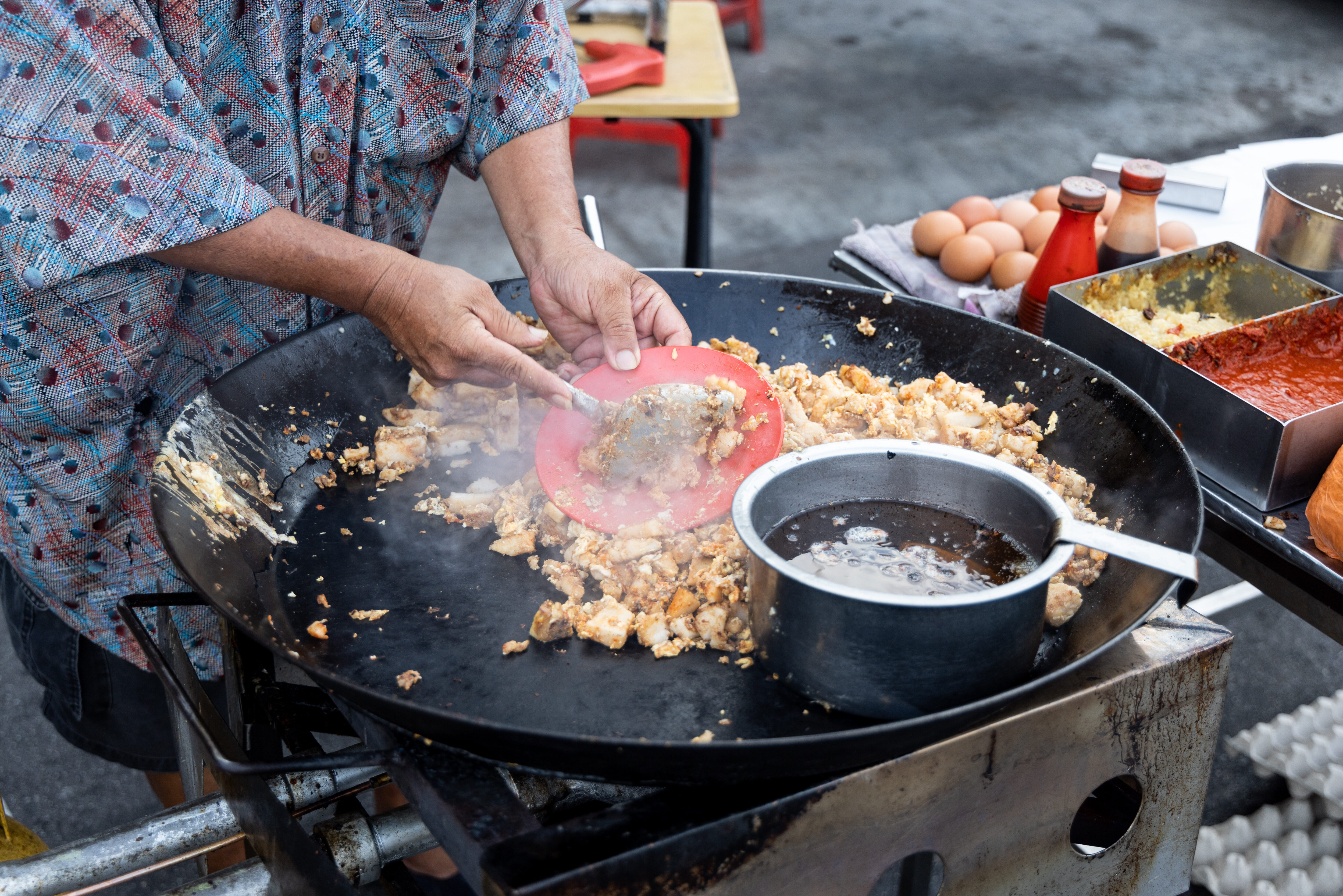 Streetfood in Kuala Lumpur