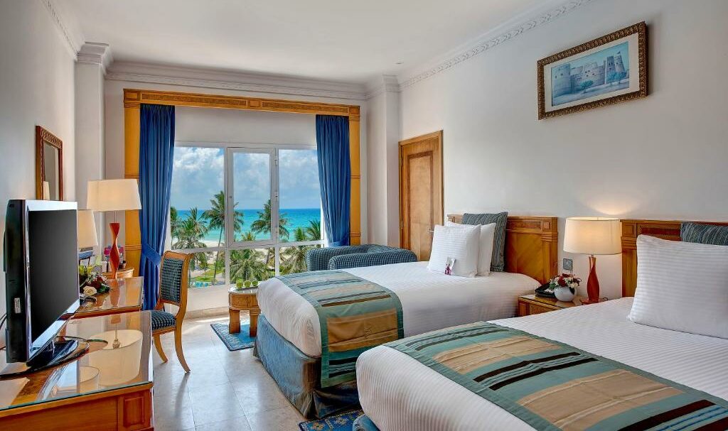 Oman Salalah Crowne Plaza Resort Standaard Sea View Kamer