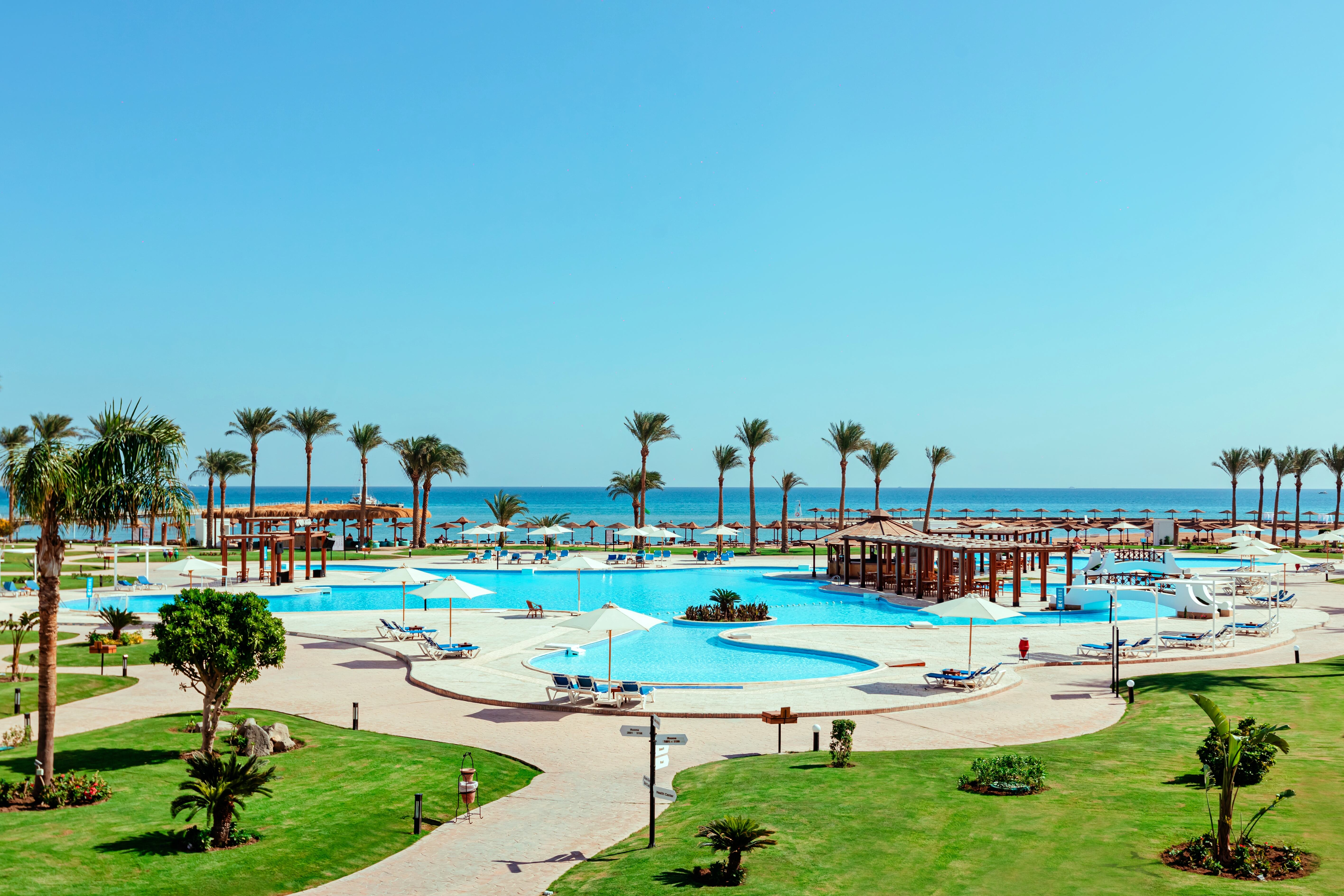 Egypte Sunrise Alma Bay Zwembad