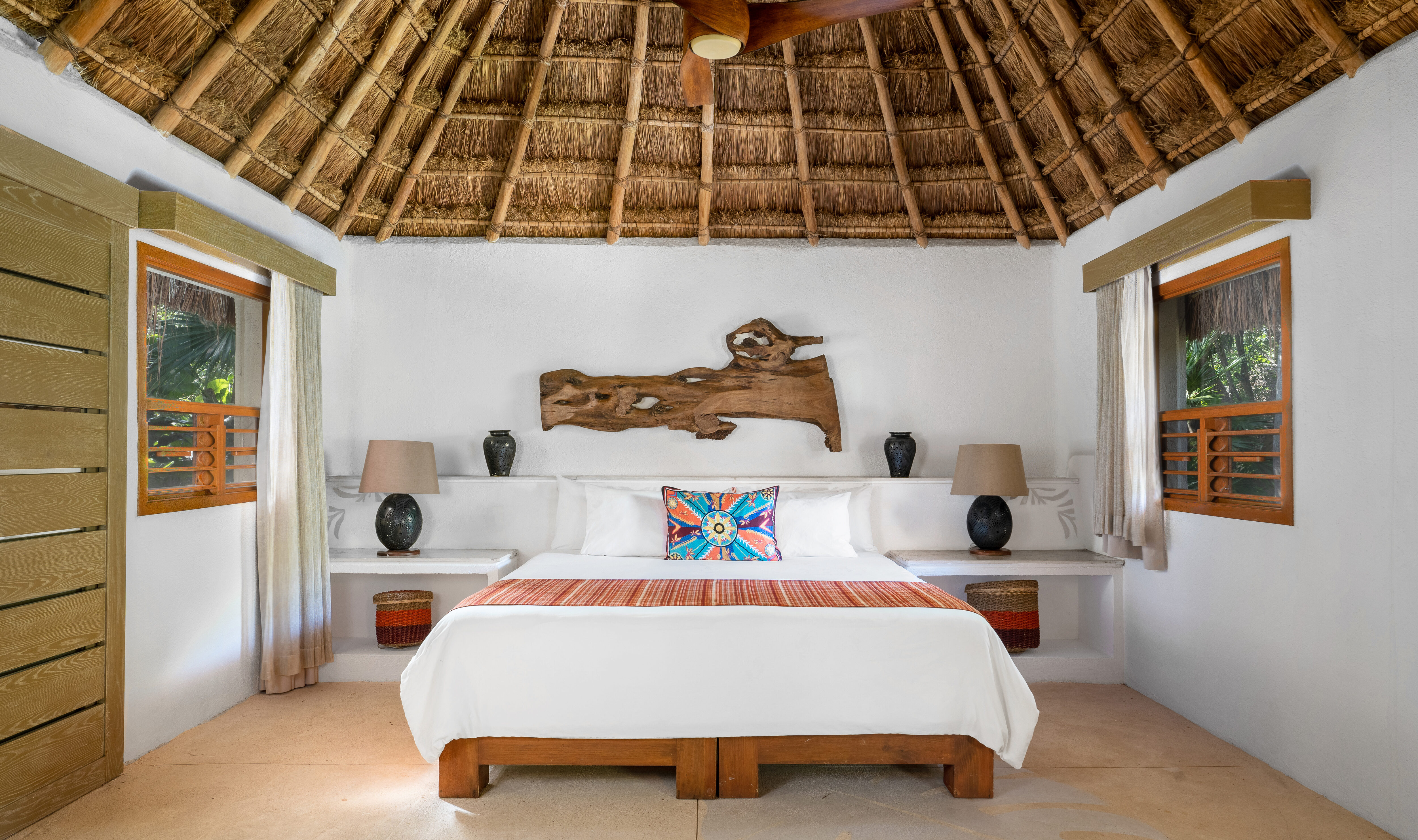 Mexico Playa del Carmen Mahekal Beach Resort Garden View Palapa Kamer