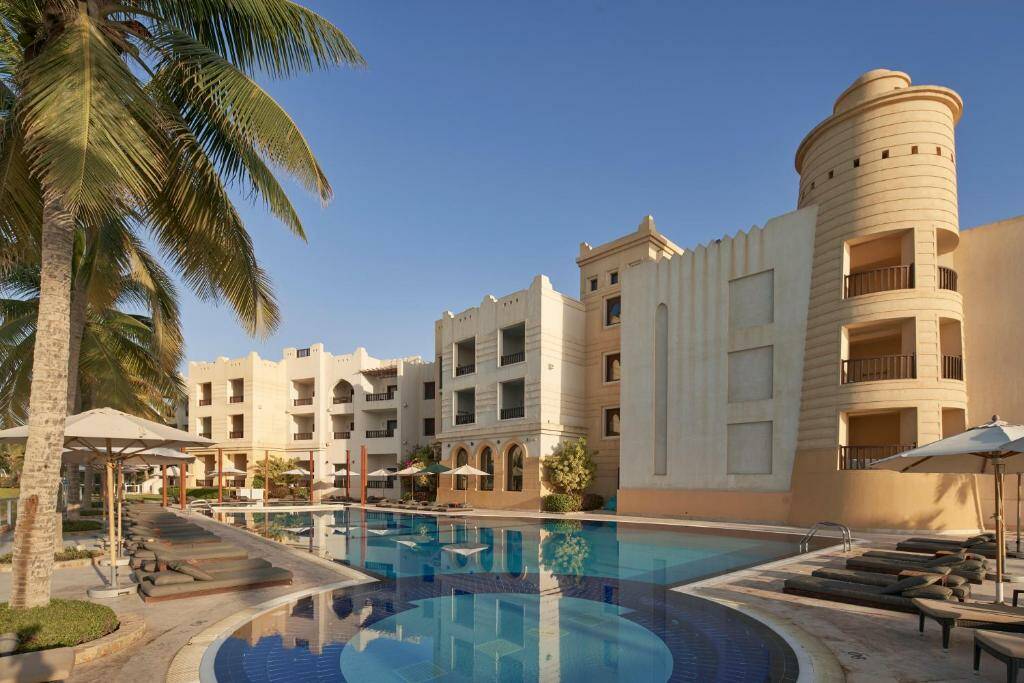 Oman Salalah Juweira Boutique Hotel Zwembad