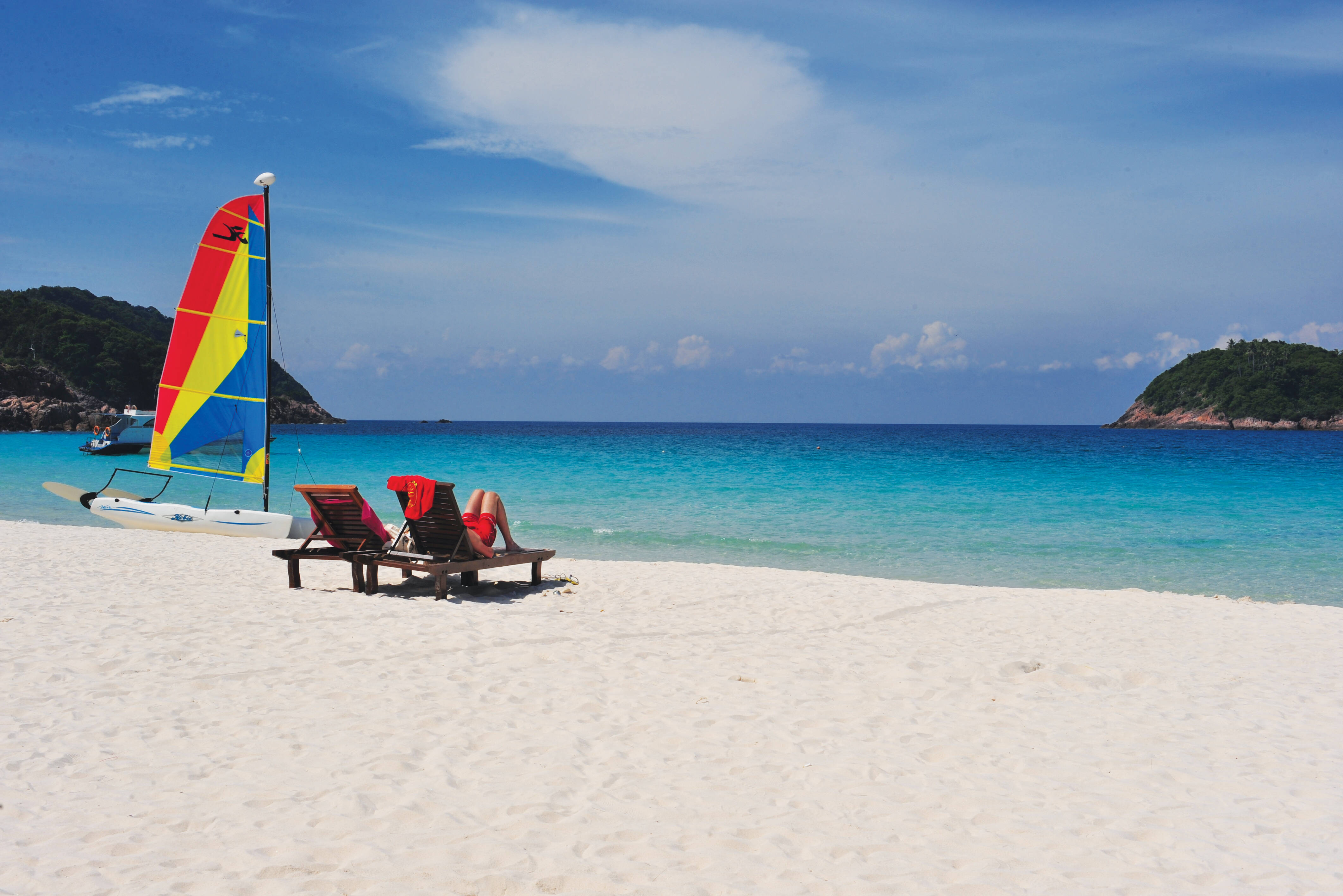 Strand van Redang Island