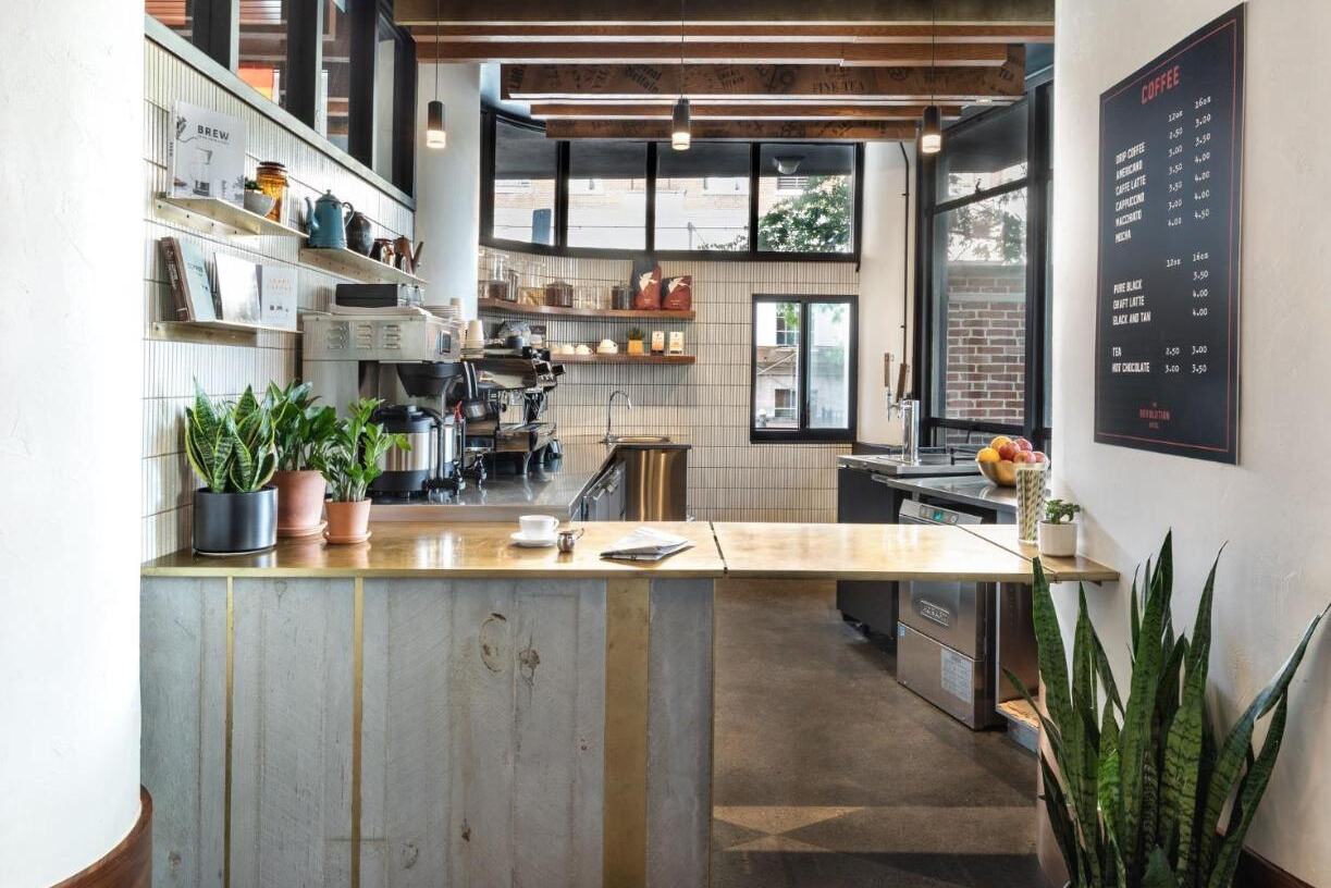 Amerika Boston The Revolution Koffiebar