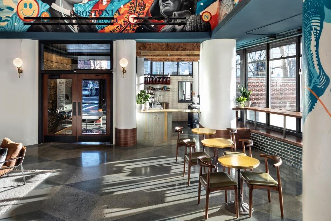 Amerika Boston The Revolution Lobby