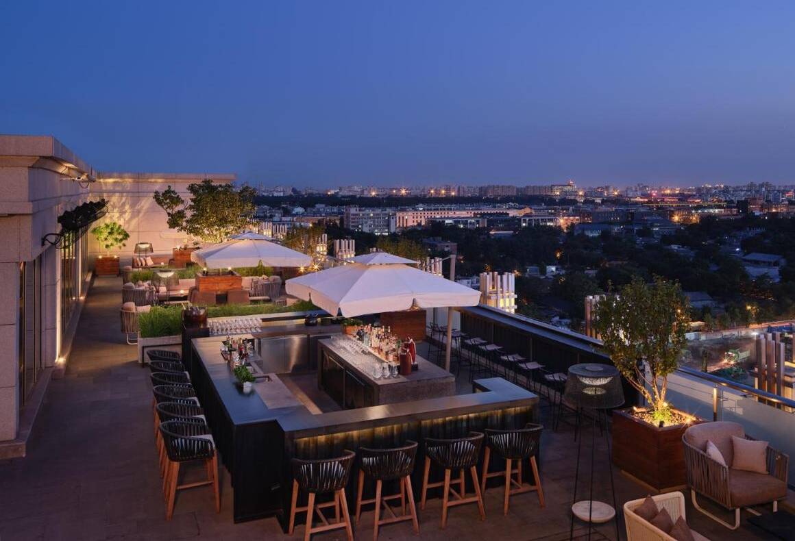 China Beijing New World Hotel Rooftop Bar