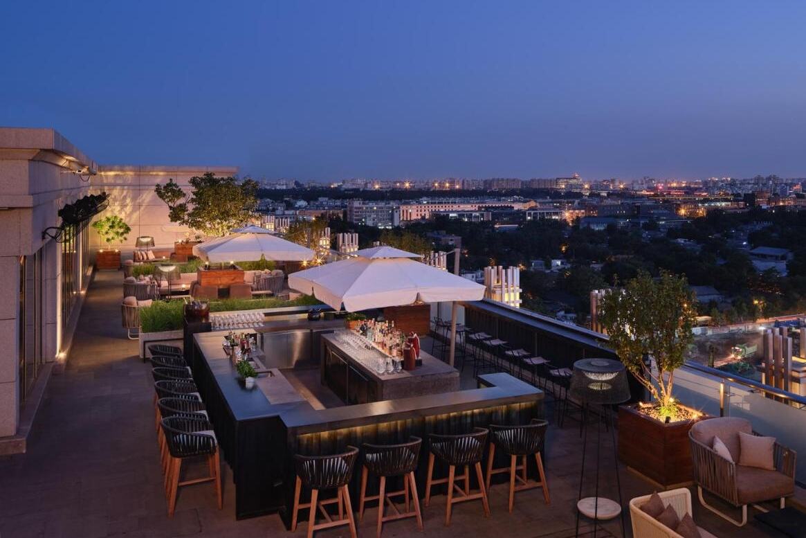 China Beijing New World Hotel Rooftop Bar