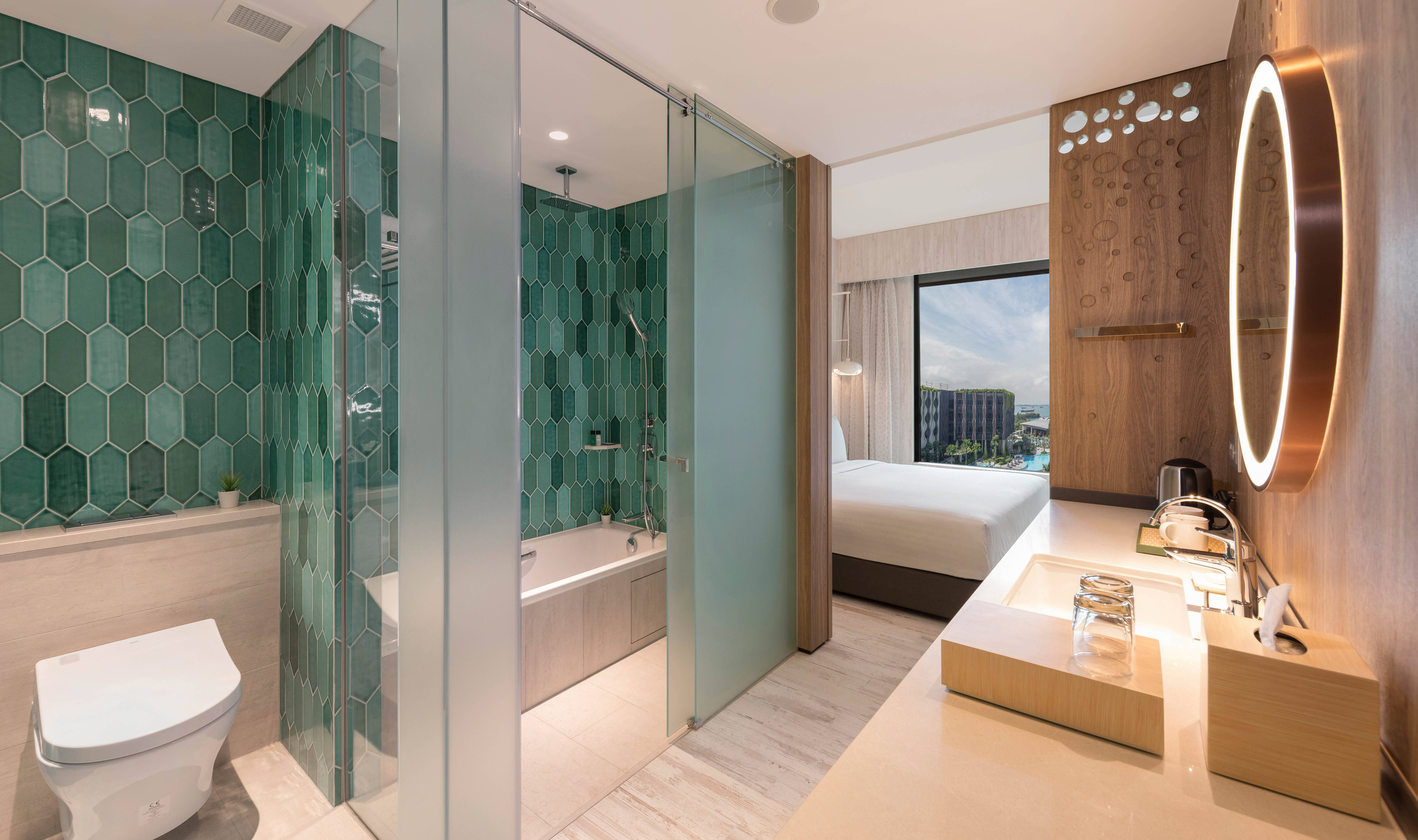 Badkamer Deluxe Family Room Village Hotel Sentosa Singapore