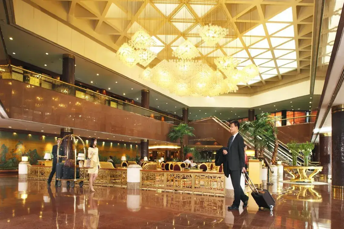 China Beijing Capital Hotel Lobby