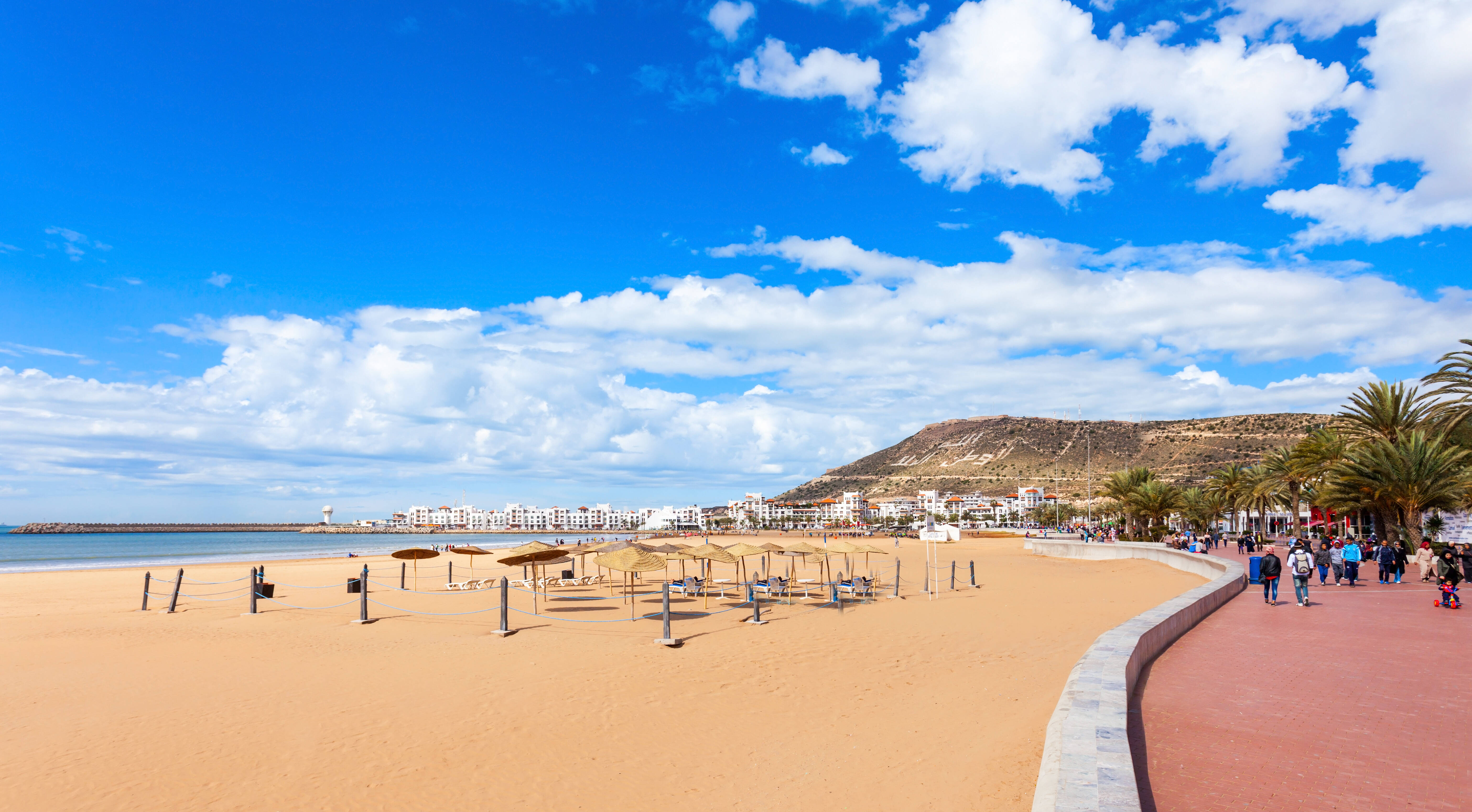 Marokko-Agadir-Boulevaard