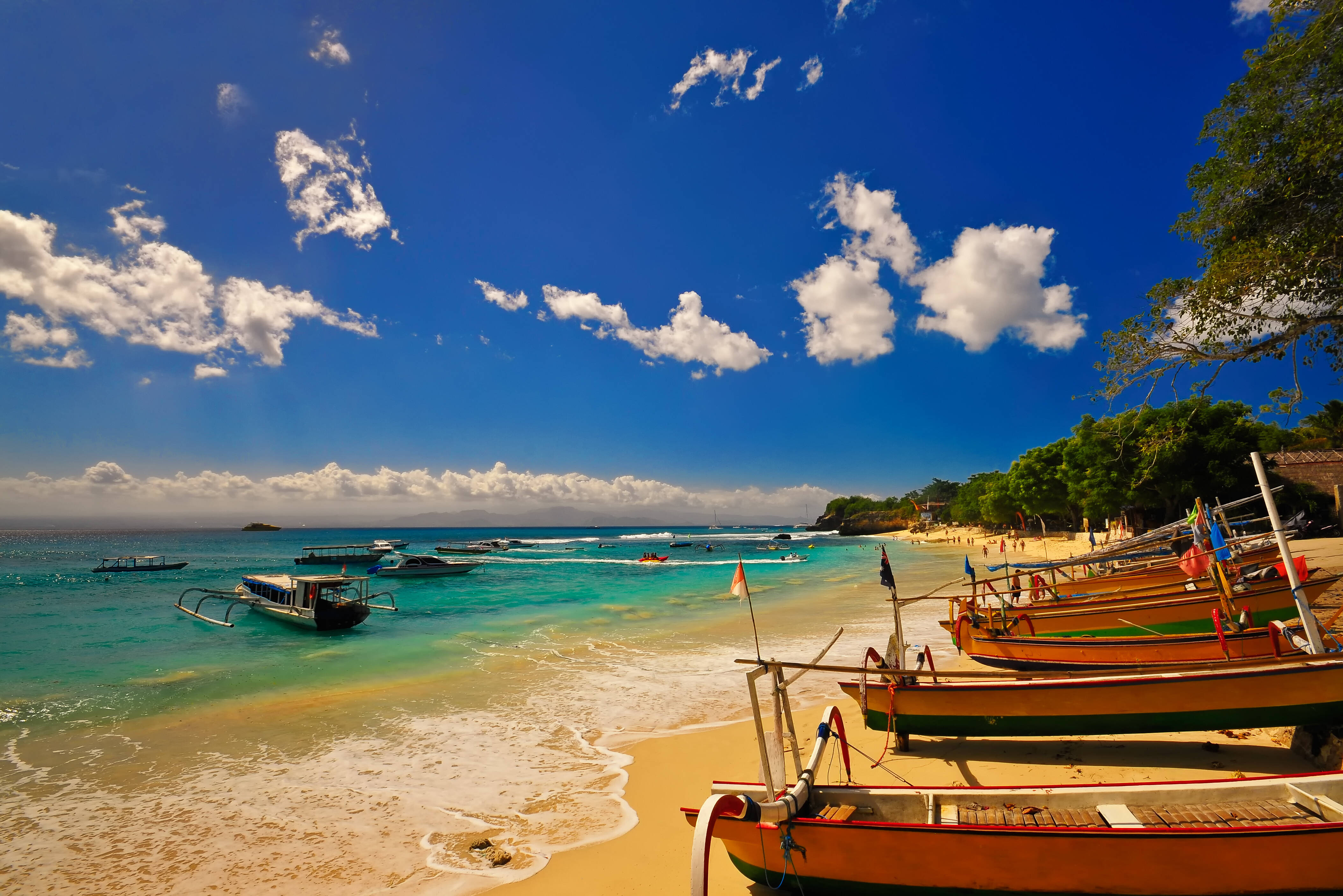 Indonesie Bali Nusa Lembongan Strand