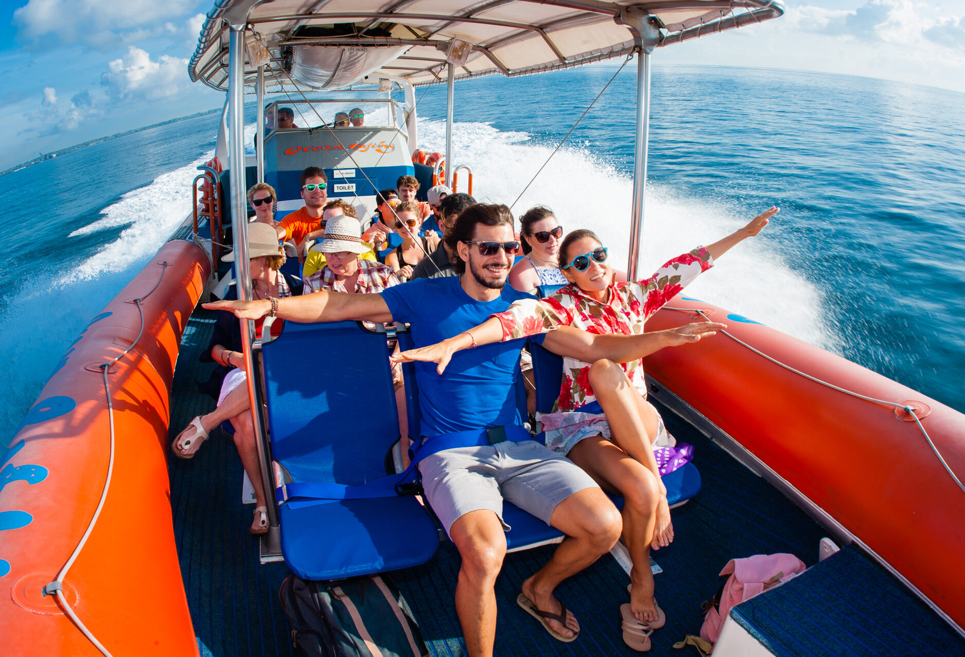 Avontuurlijk Nusa Penida per speedboat in Indonesie