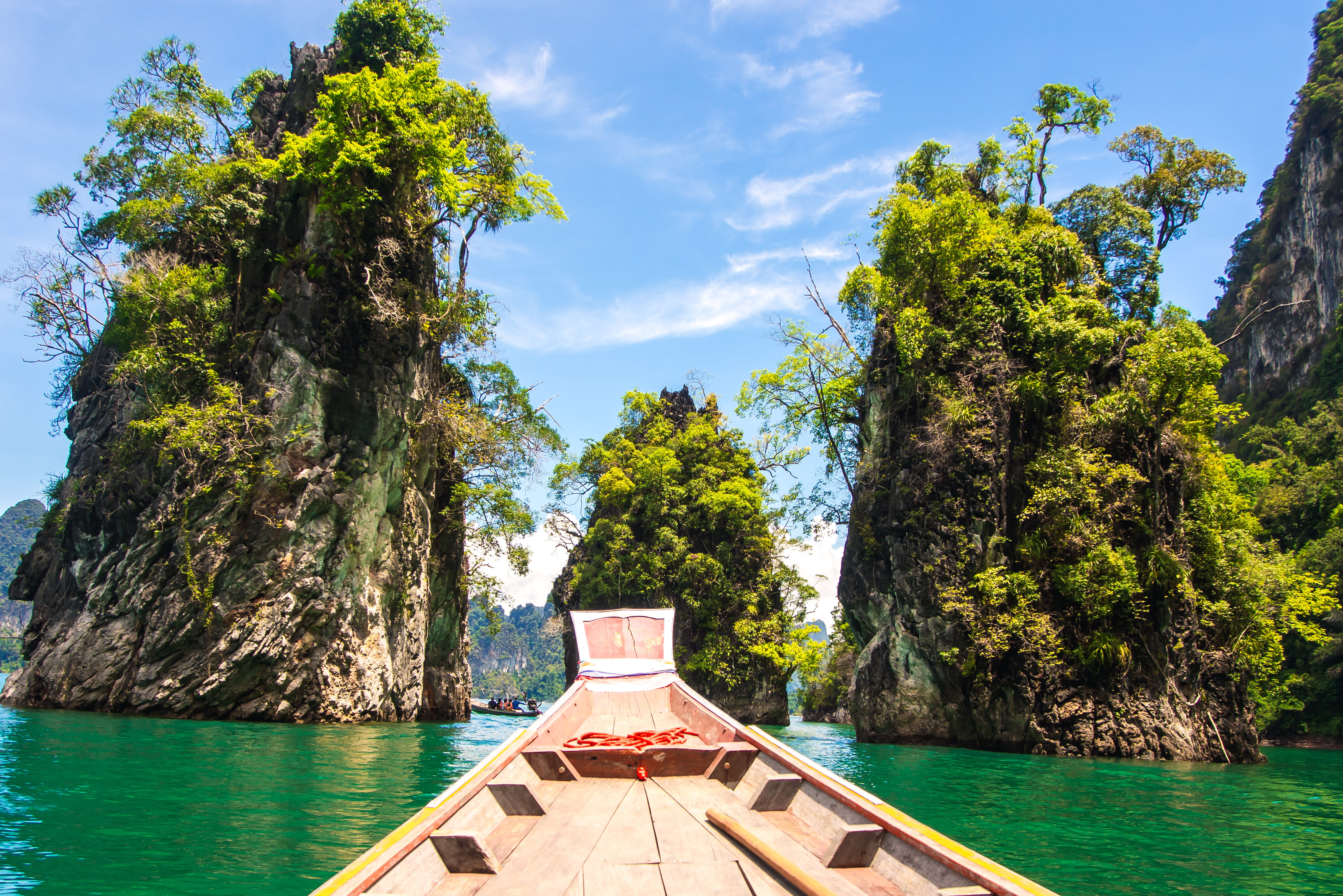 Khao Sok Three Brothers rotsen
