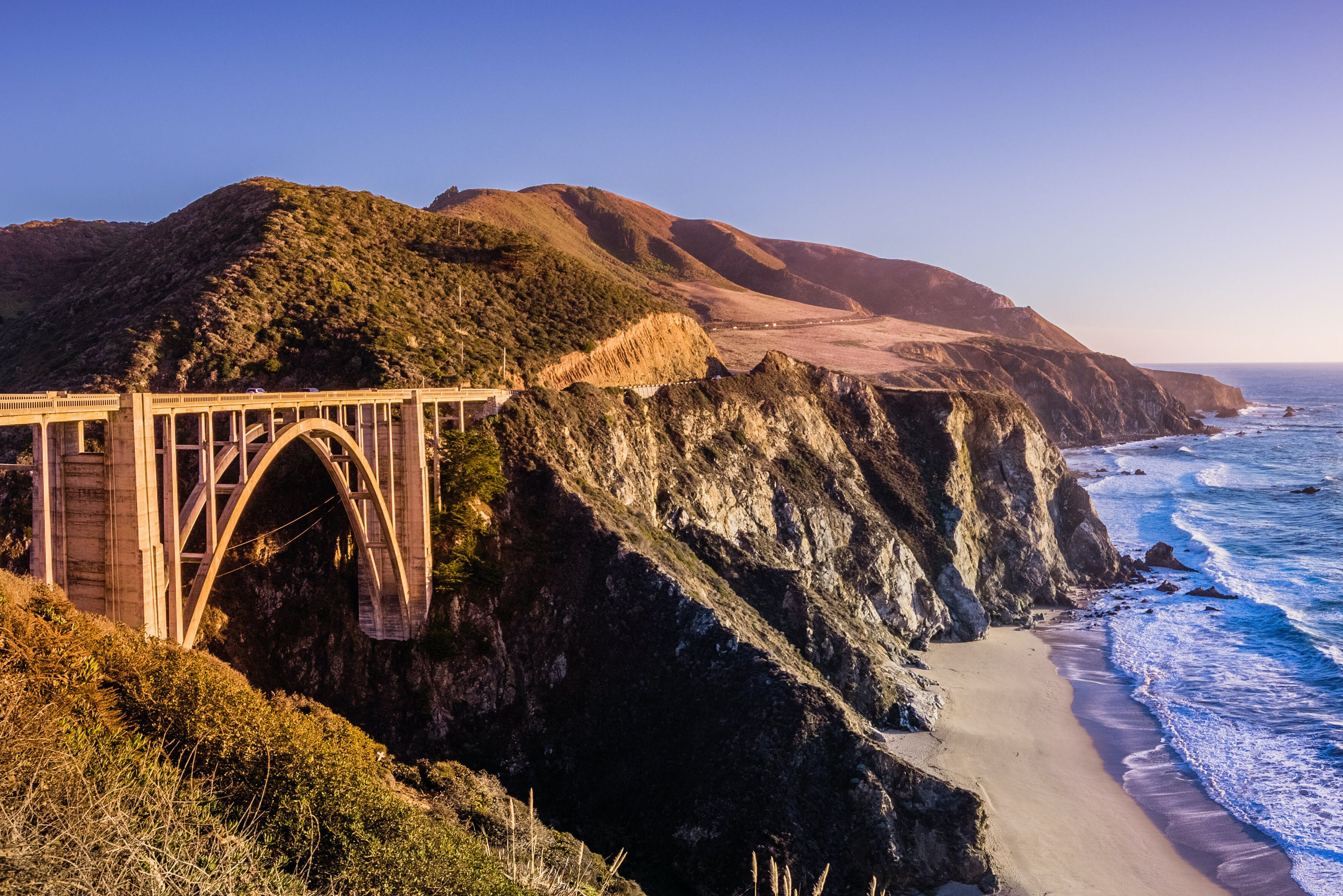 Amerika Californie Big Sur Monterey