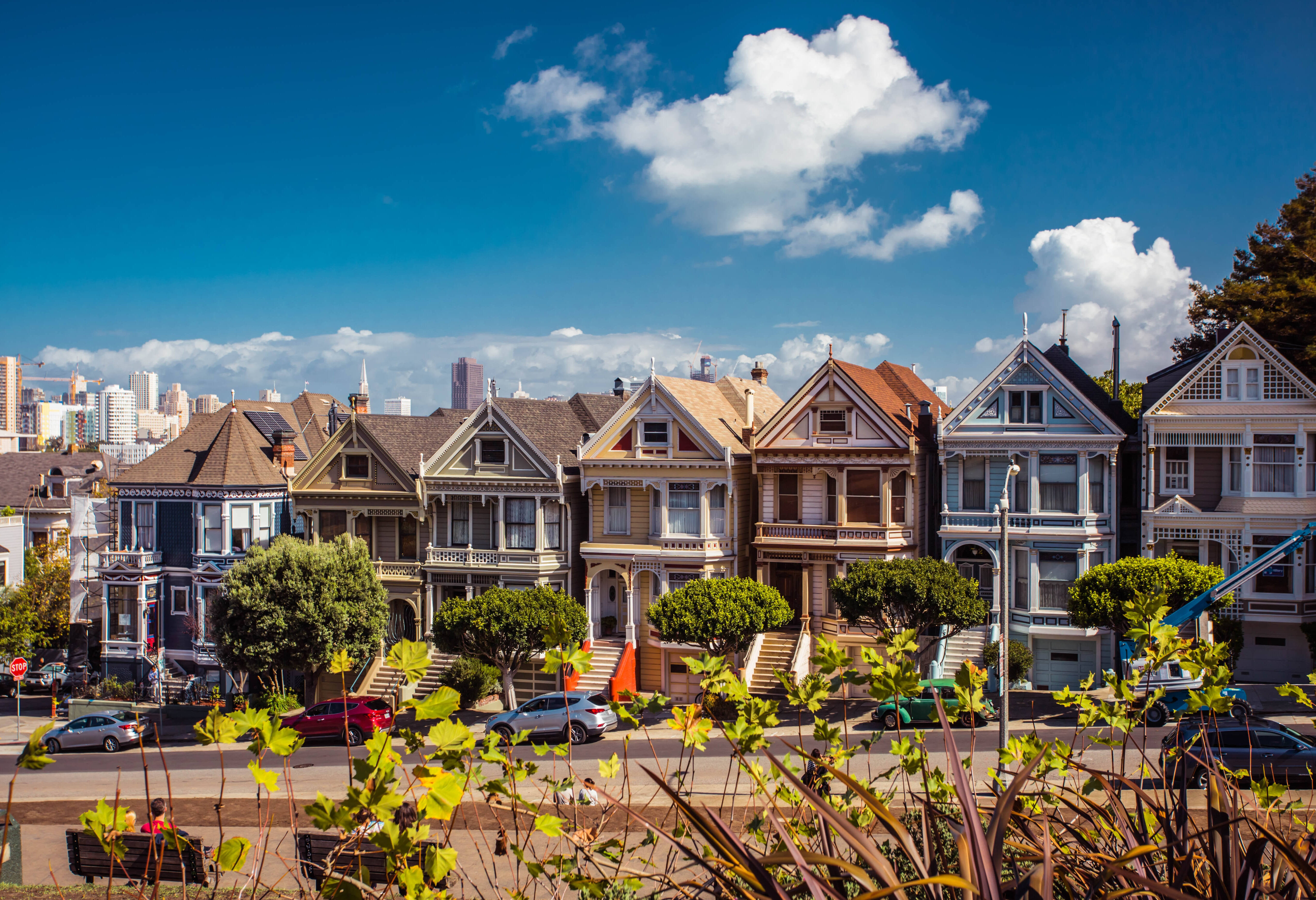Amerika San Francisco Painted Ladies