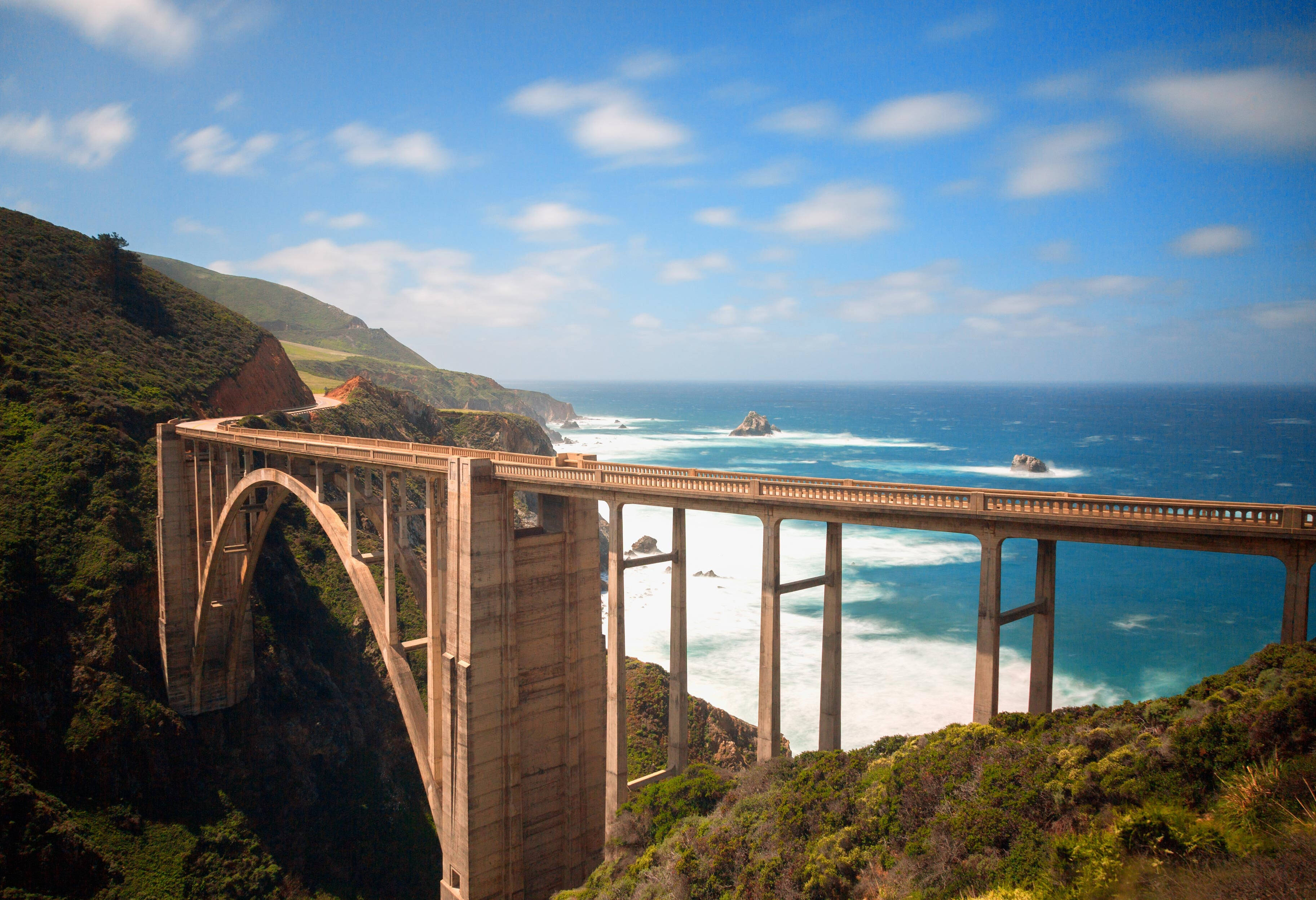 Amerika California Monteret Bixby Bridge