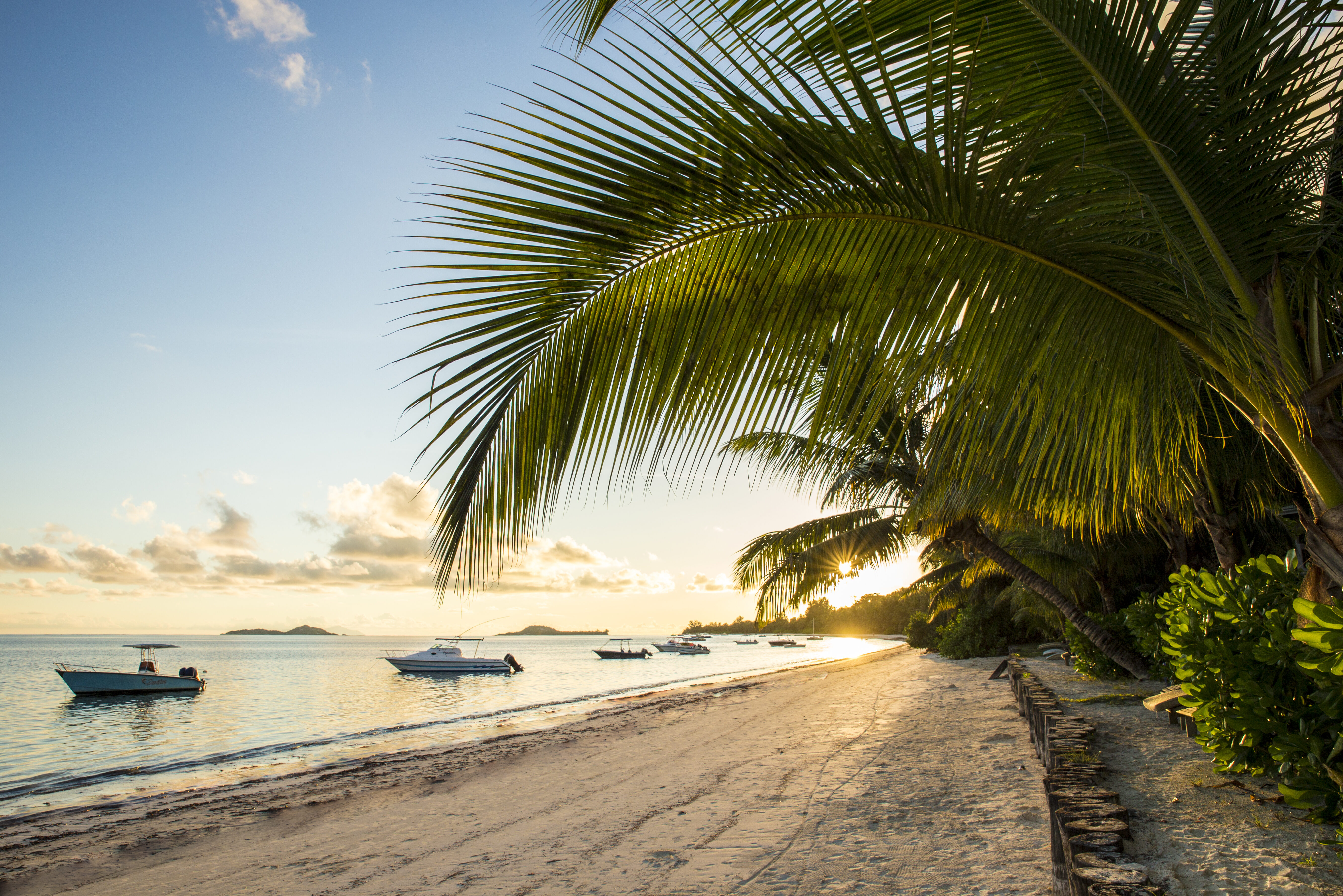 Seychellen Praslin Indian Ocean Lodge Strand
