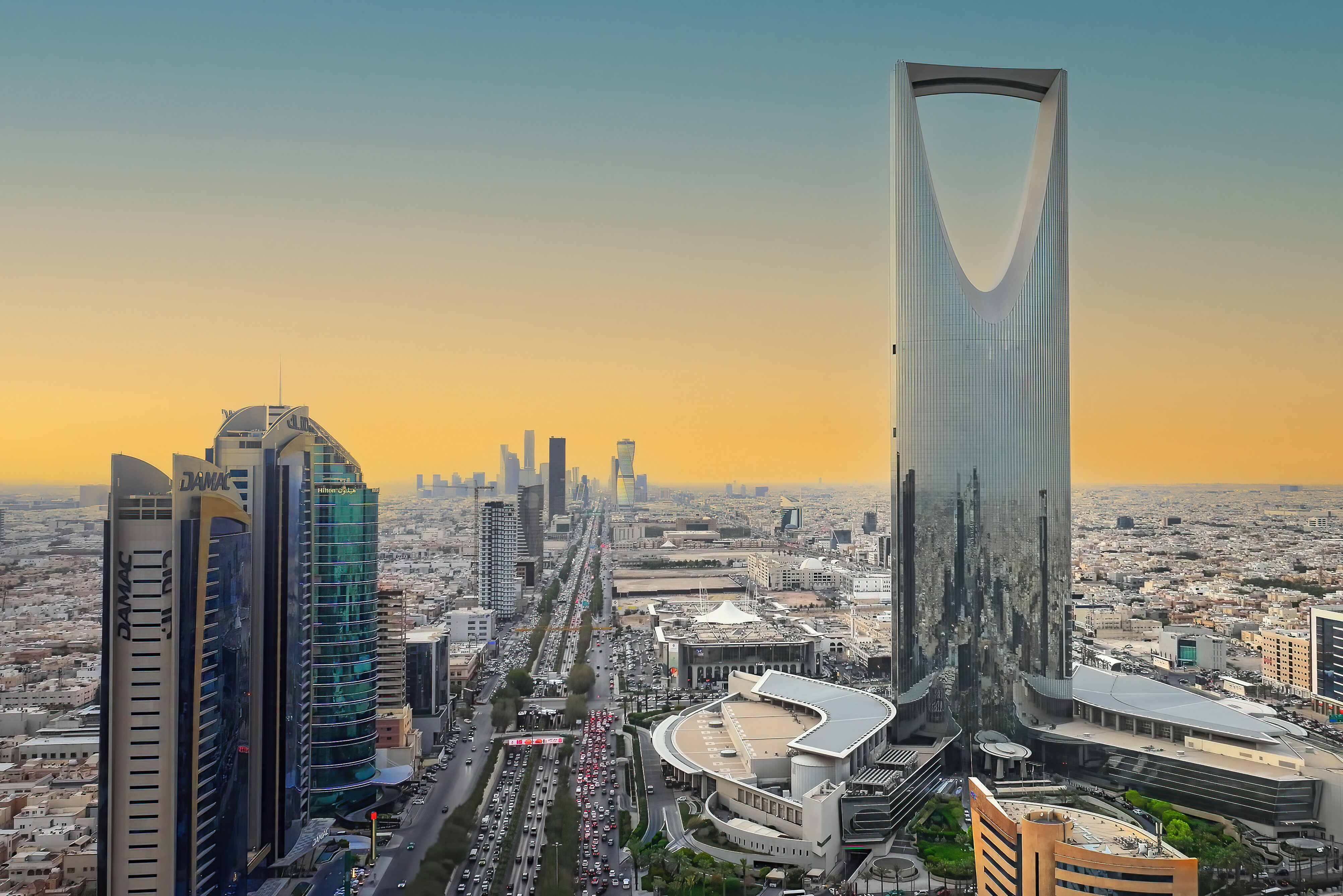 Saoedie Arabie Riyadh Skyline