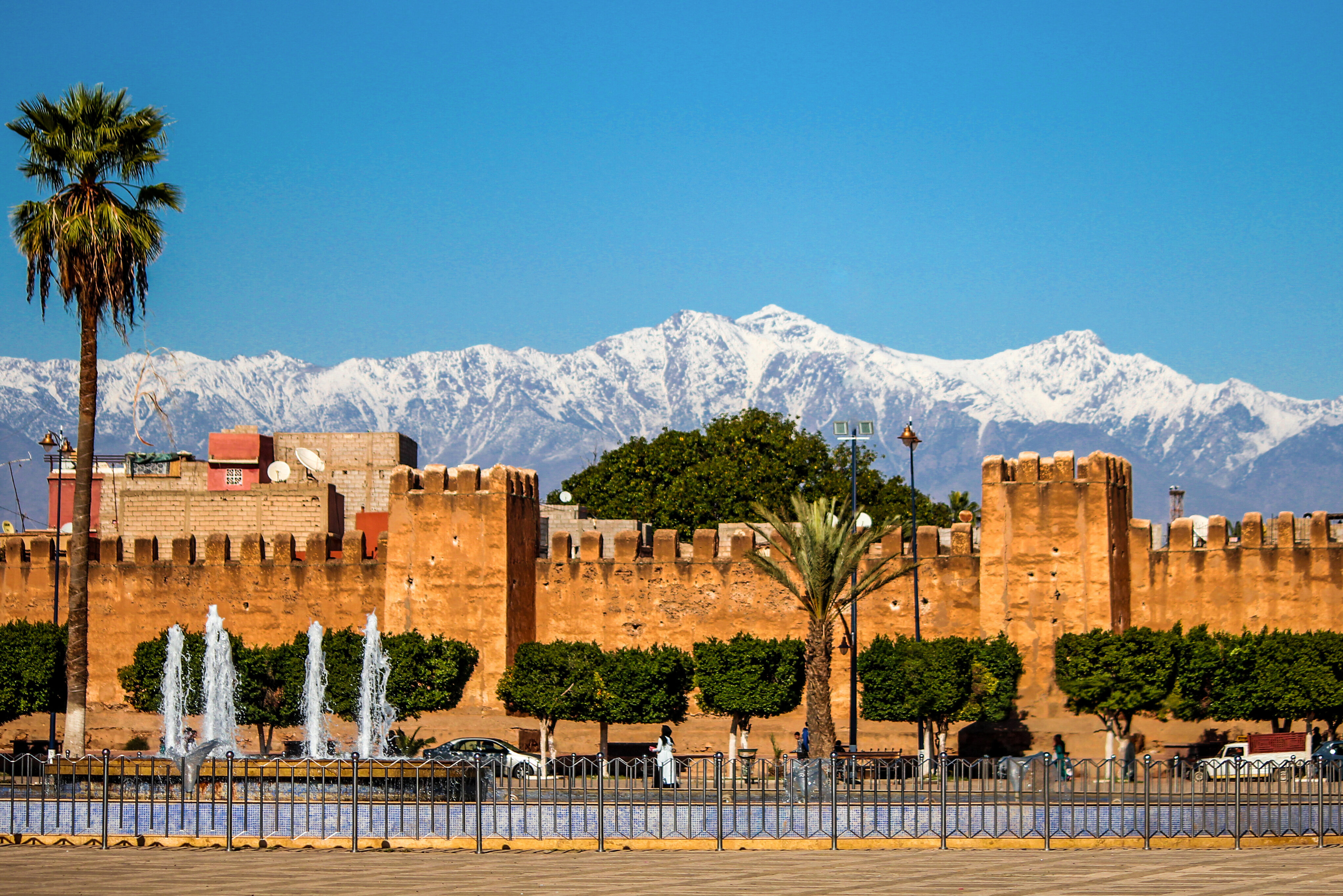 Stadsmuur van Taroudant, Marokko