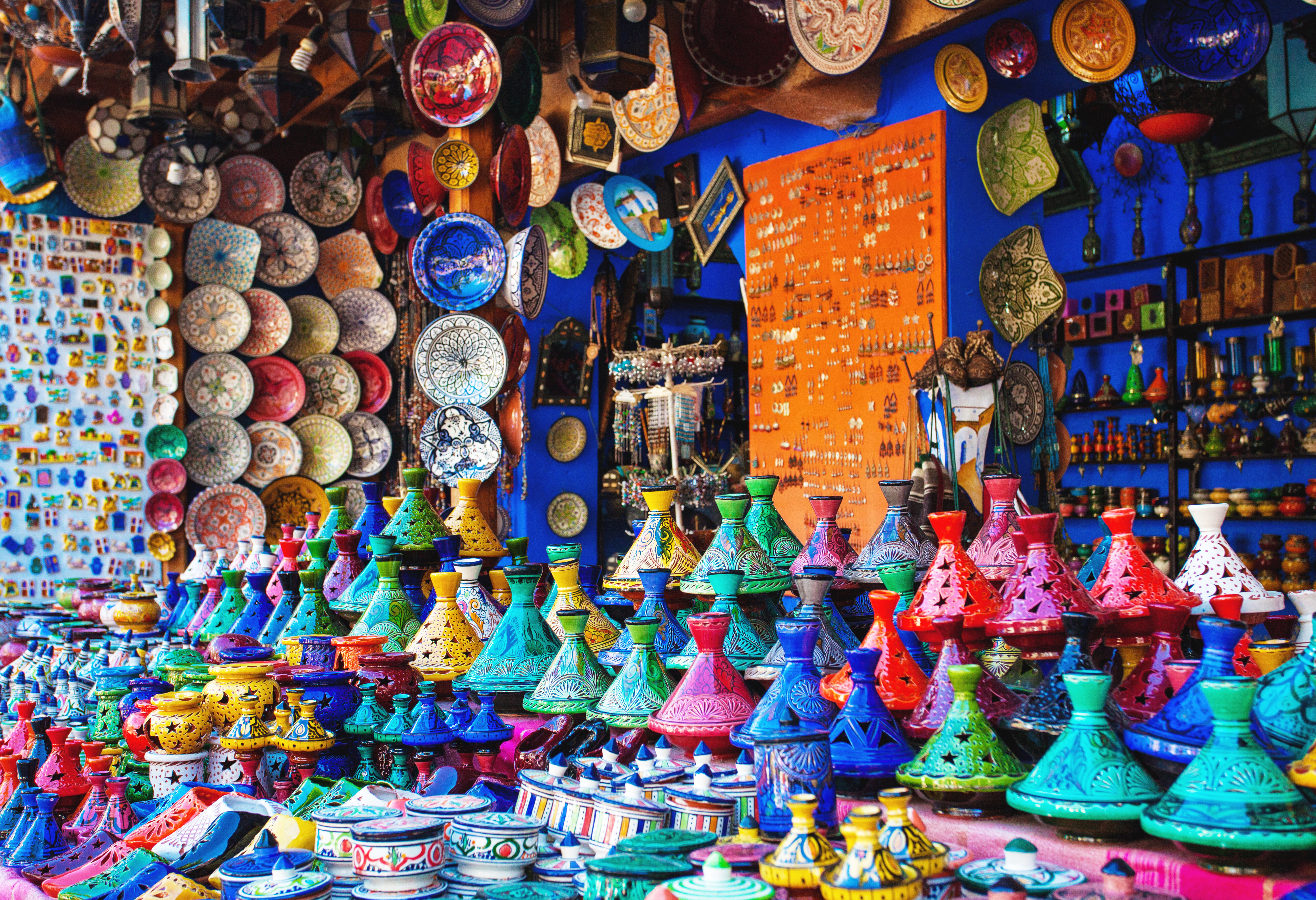Souk in Marrakech, Marokko