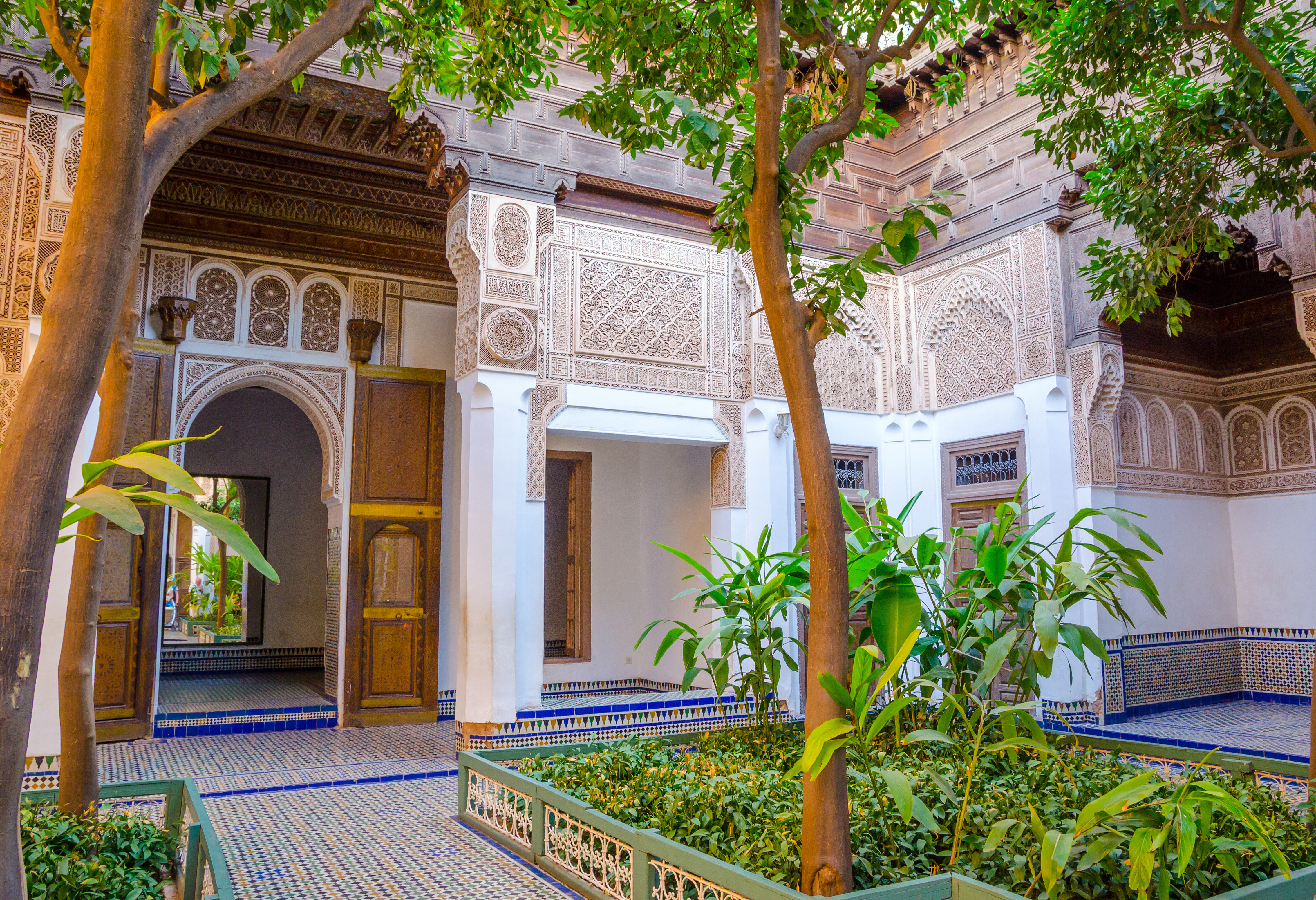 Bahia Paleis, Marrakech in Marokko