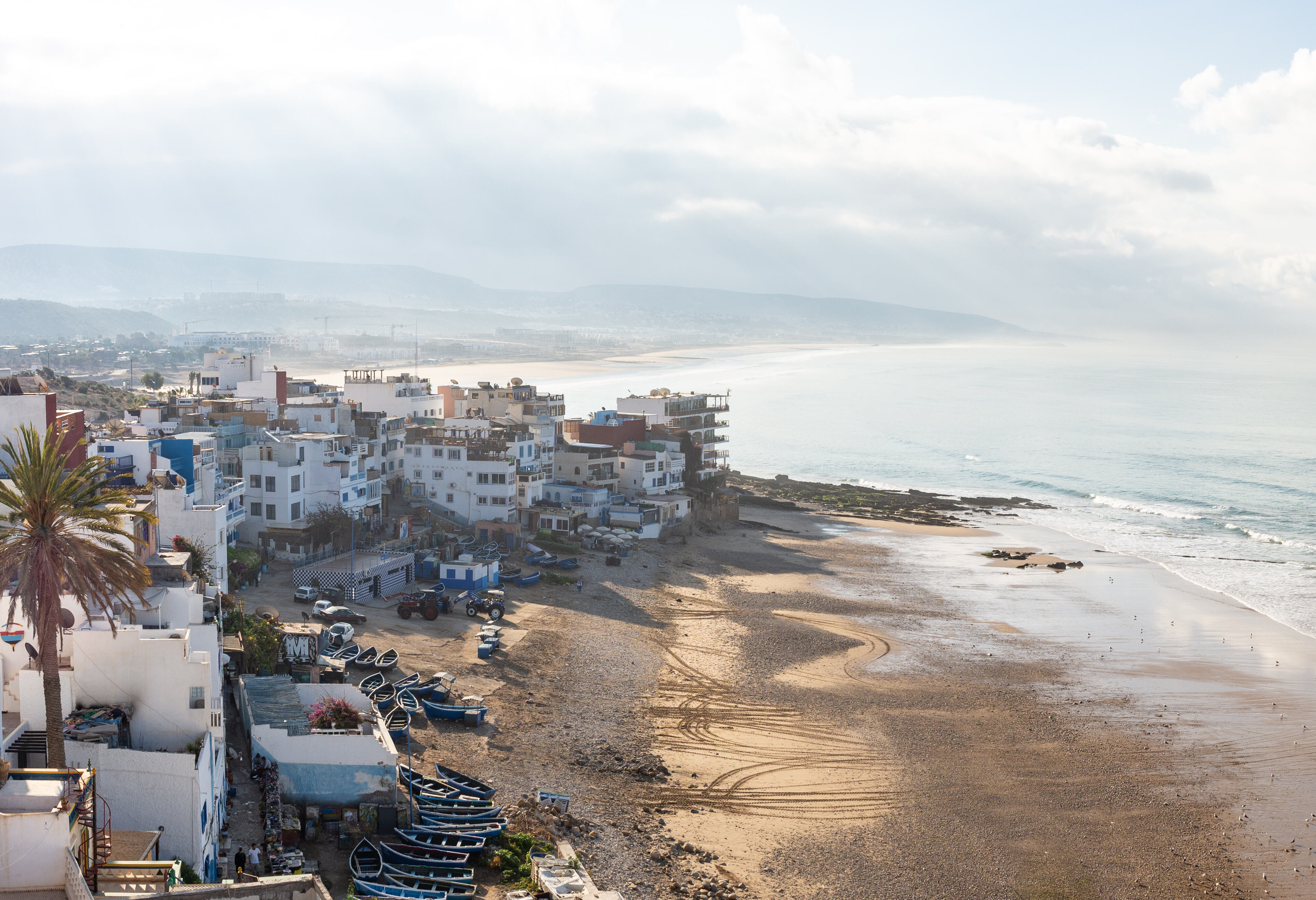 Taghazout in Marokko