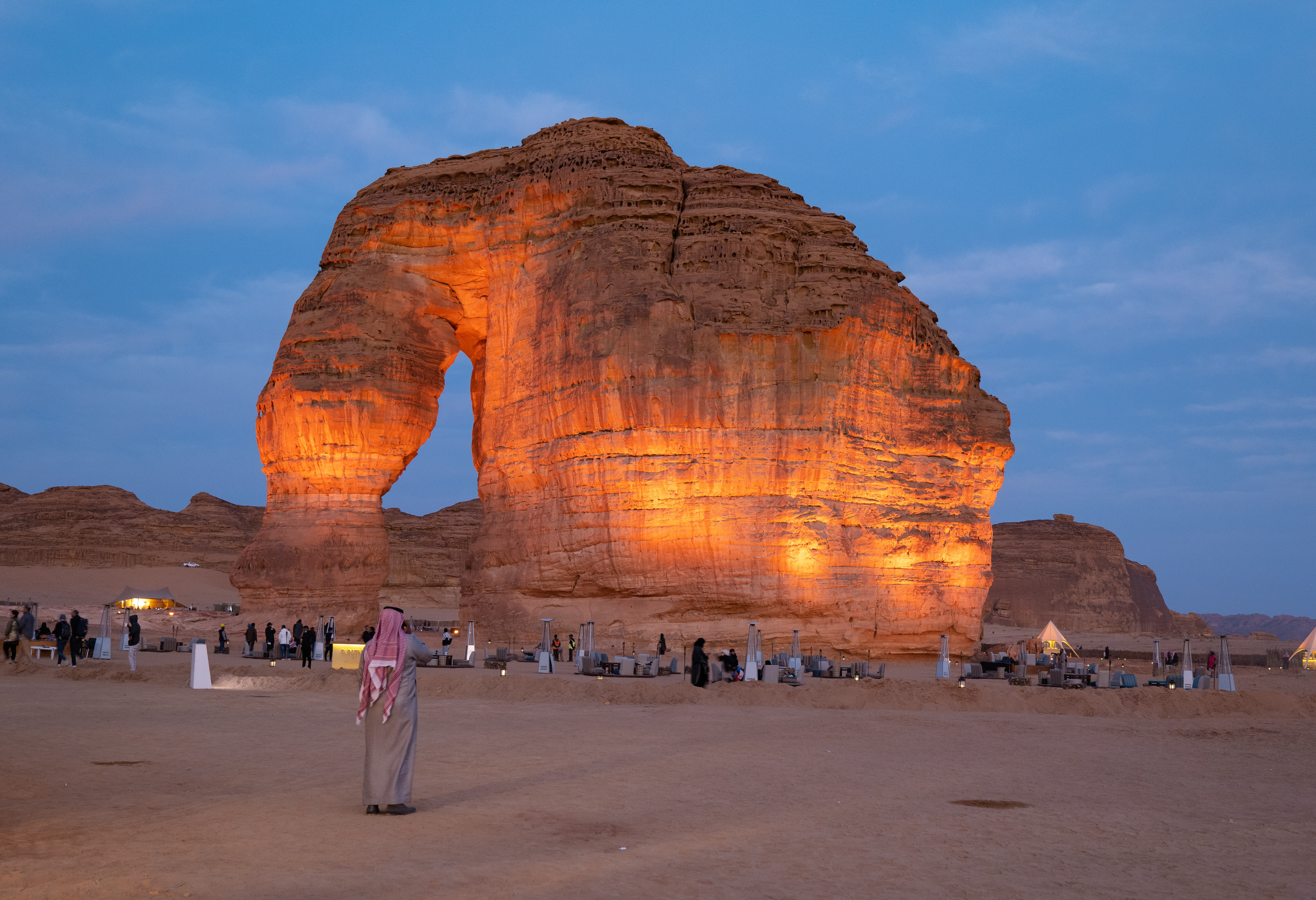Saoedi Arabie Alula Elephant Rock