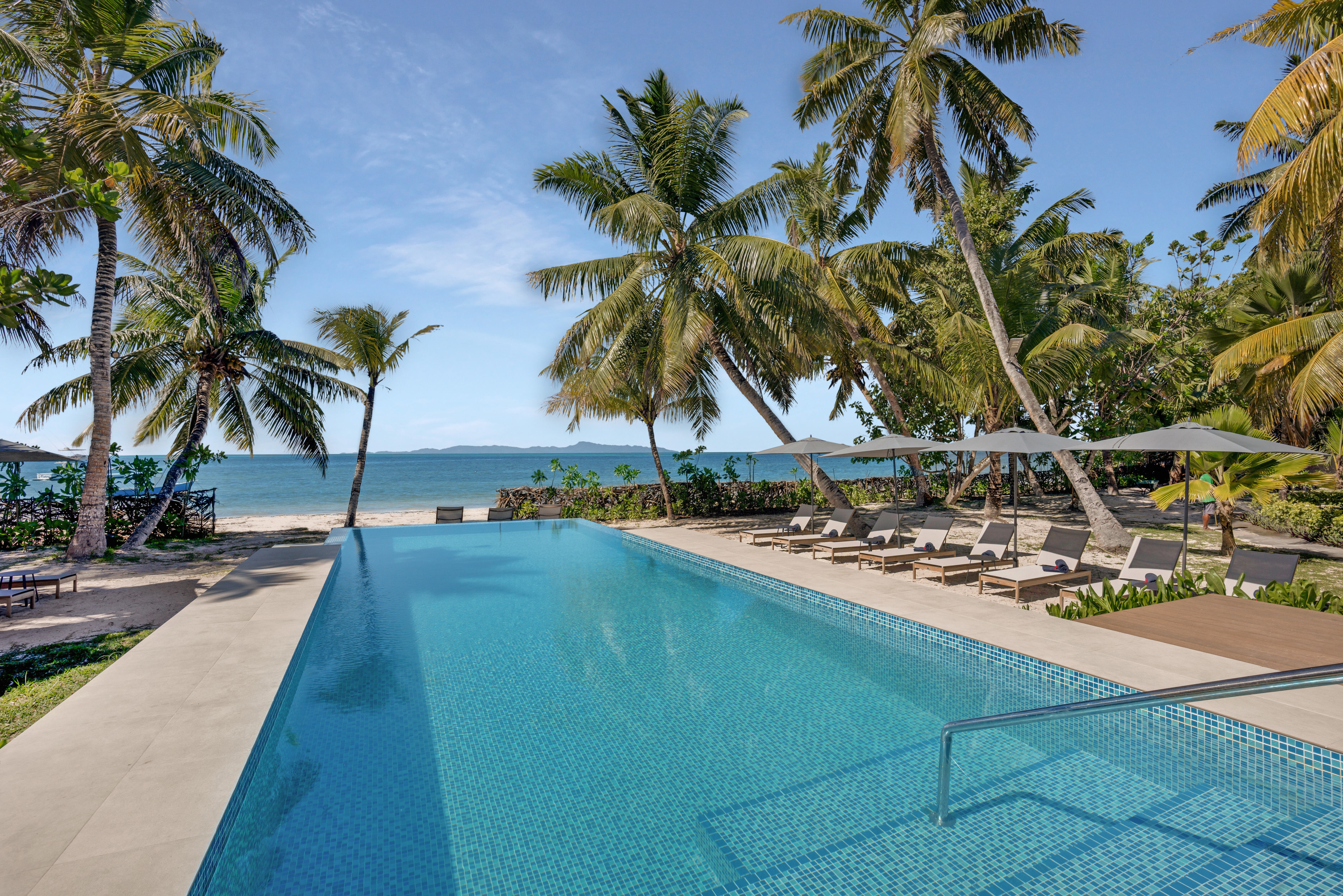 Seychelles Praslin Indian Ocean Lodge Zwembad