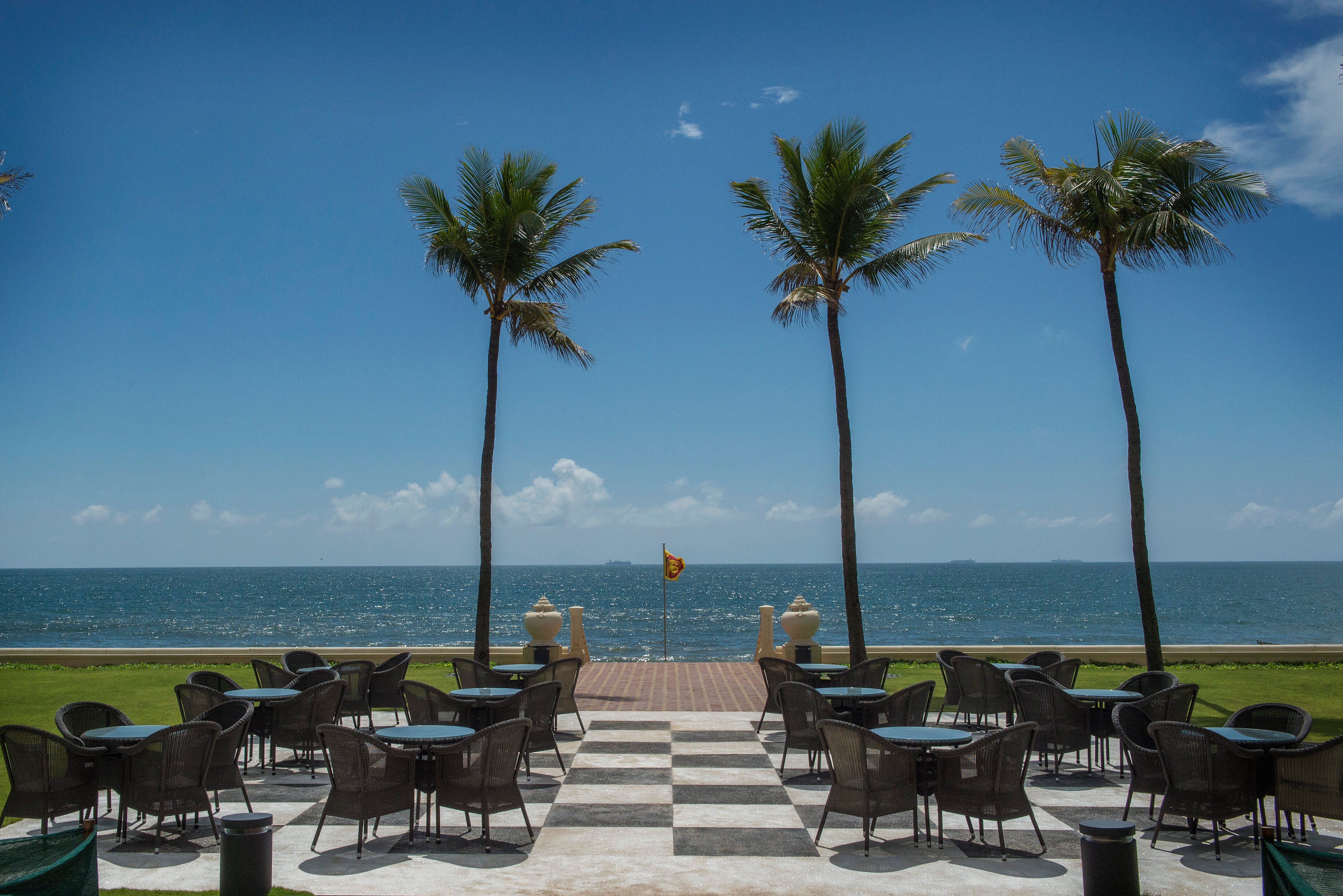 Sri Lanka Galle Face Hotel Terras