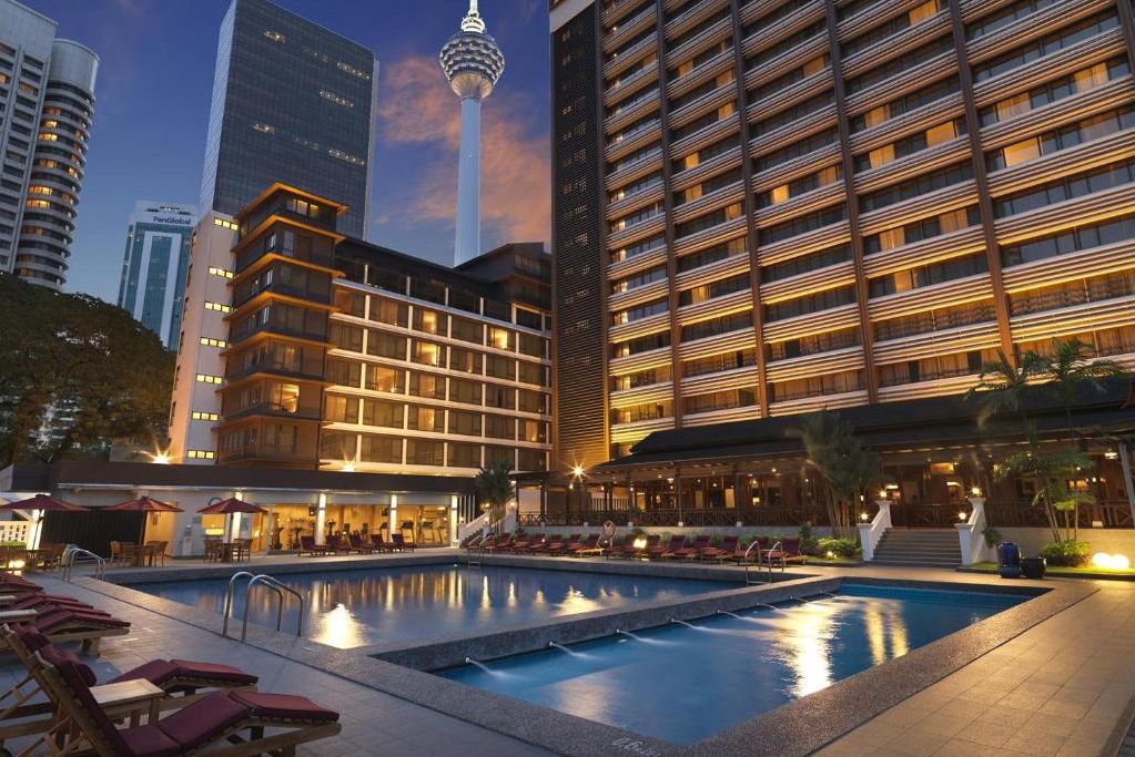 Maleisie Kuala Lumpur Concorde Hotel Kuala Lumpur Zwembad