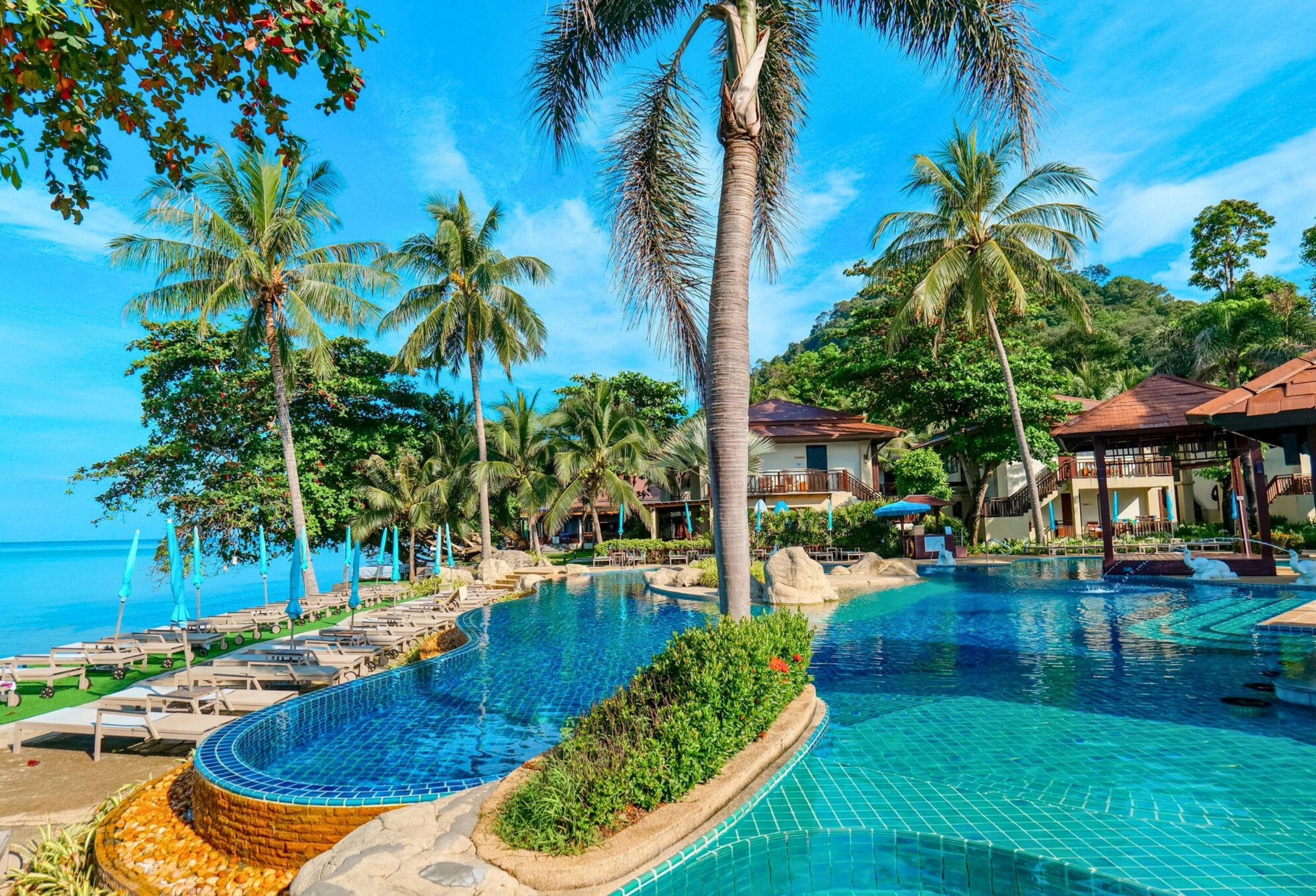 Thailand Koh Chang Kacha Resort Zwembad