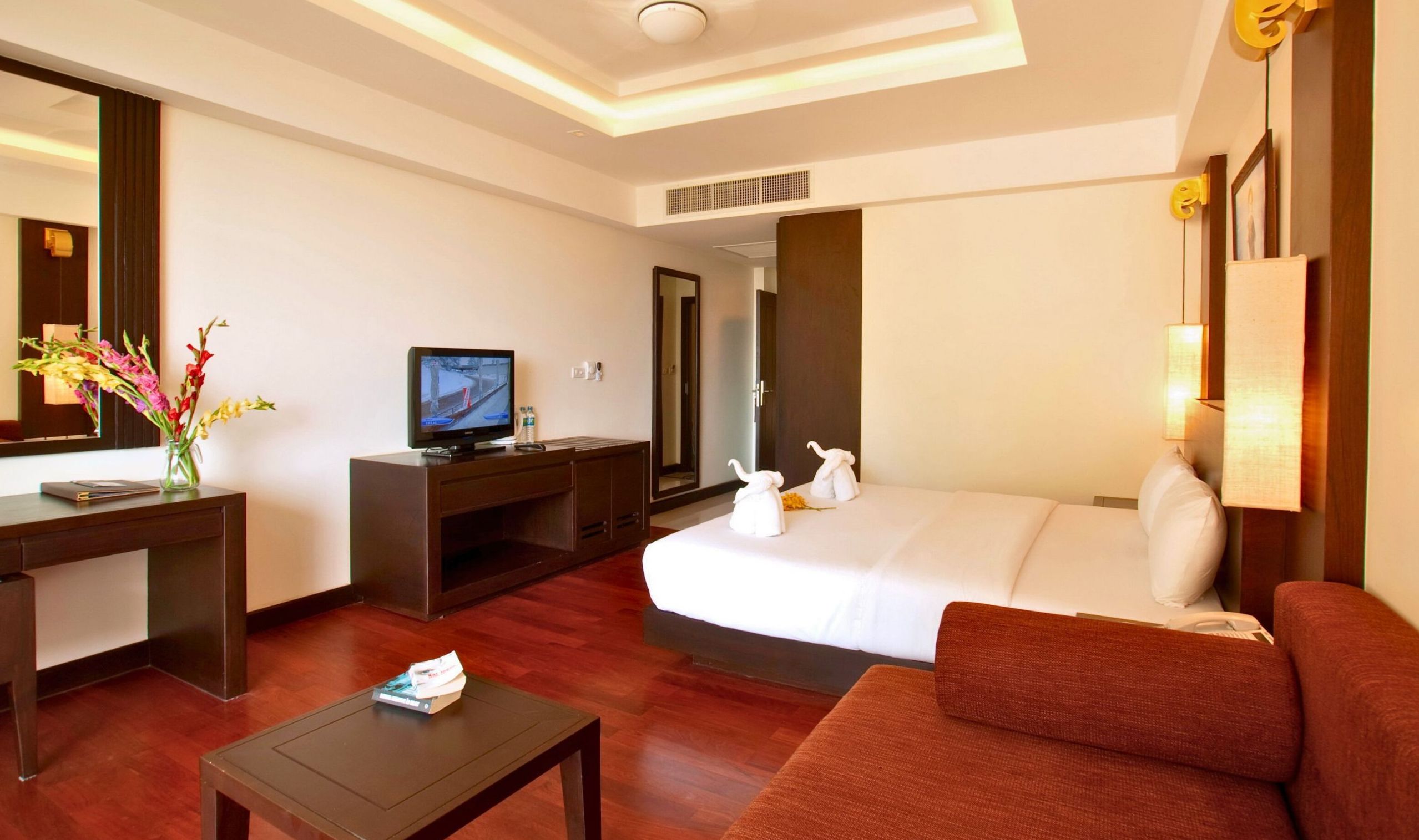 Thailand Koh Chang Kacha Resort Hillside Building Deluxe Pool View Kamer