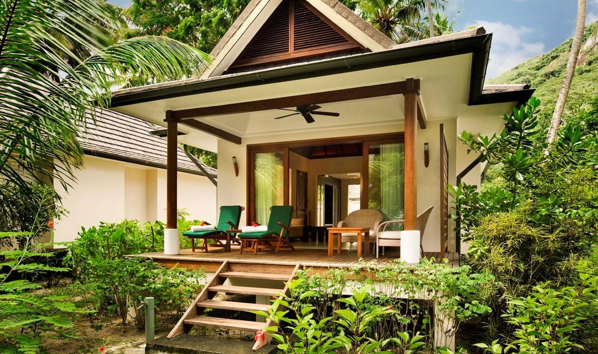 Seychellen Silhouette Island Niva Labriz Garden Villa