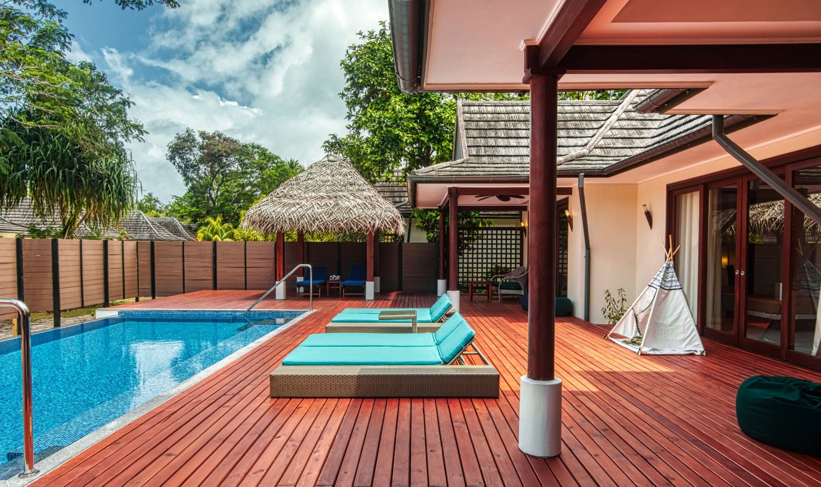 Seychellen Silhouette Island Niva Labriz Seychelles Two Bedroom Garden Oasis Family Pool Villa