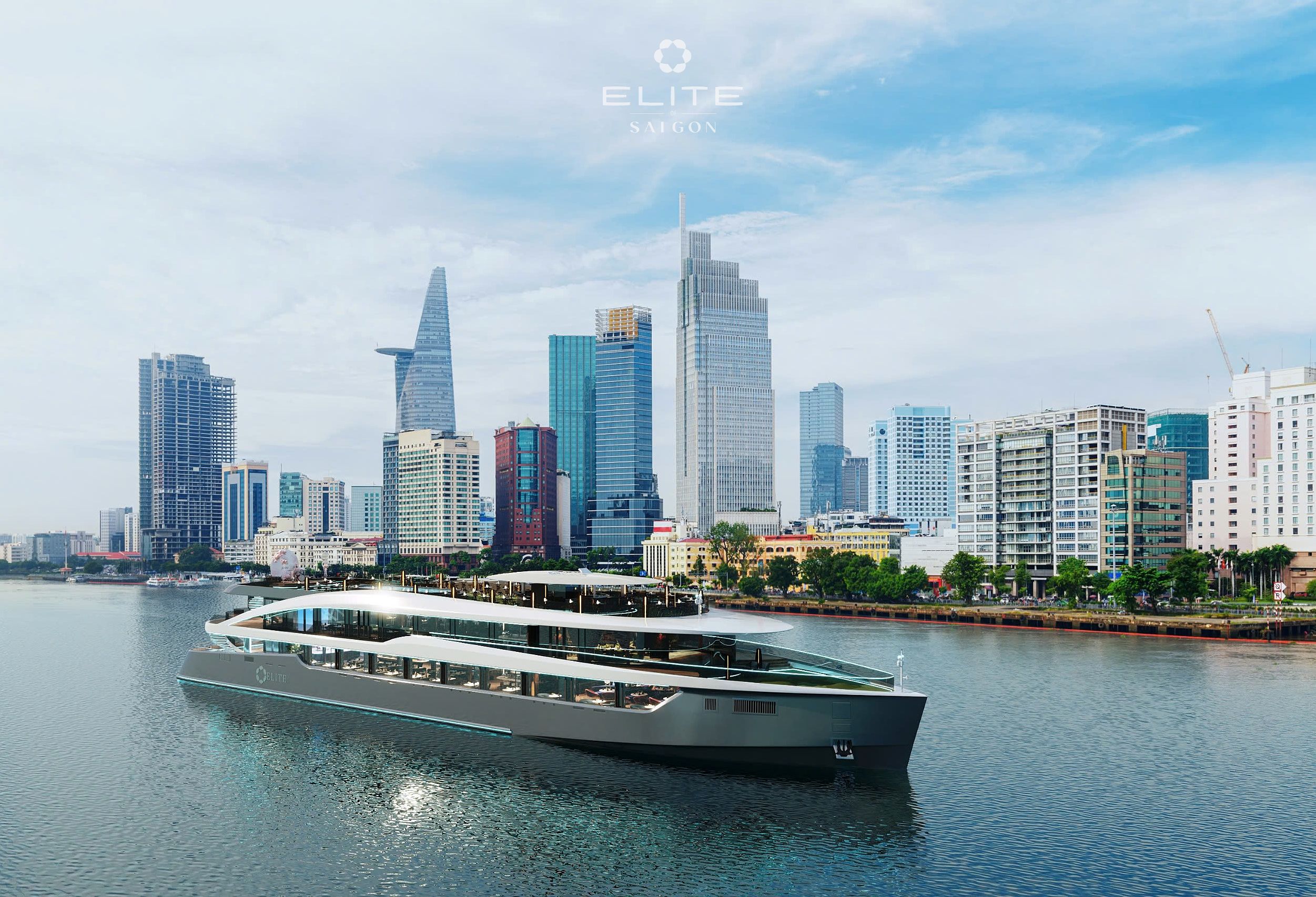 Luxe dinercruise Elite of Saigon in Ho Chi Minh Stad in Vietnam