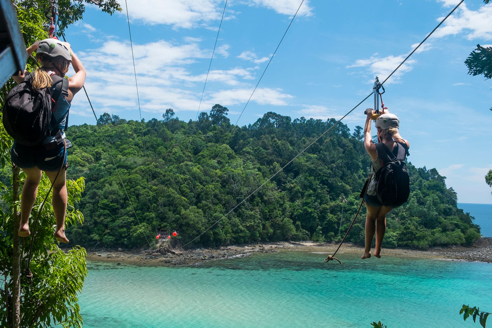 Maleisie-Sabah-Zipline-Pulau-Sapi