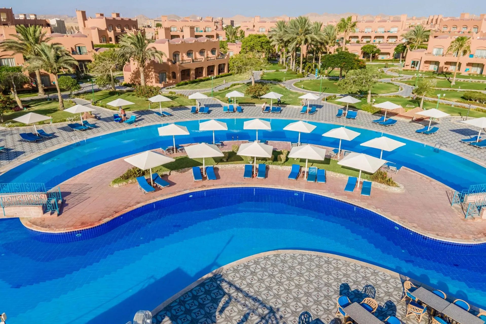 Egypte Marsa Alam Akassia Swiss Resort Zwembad