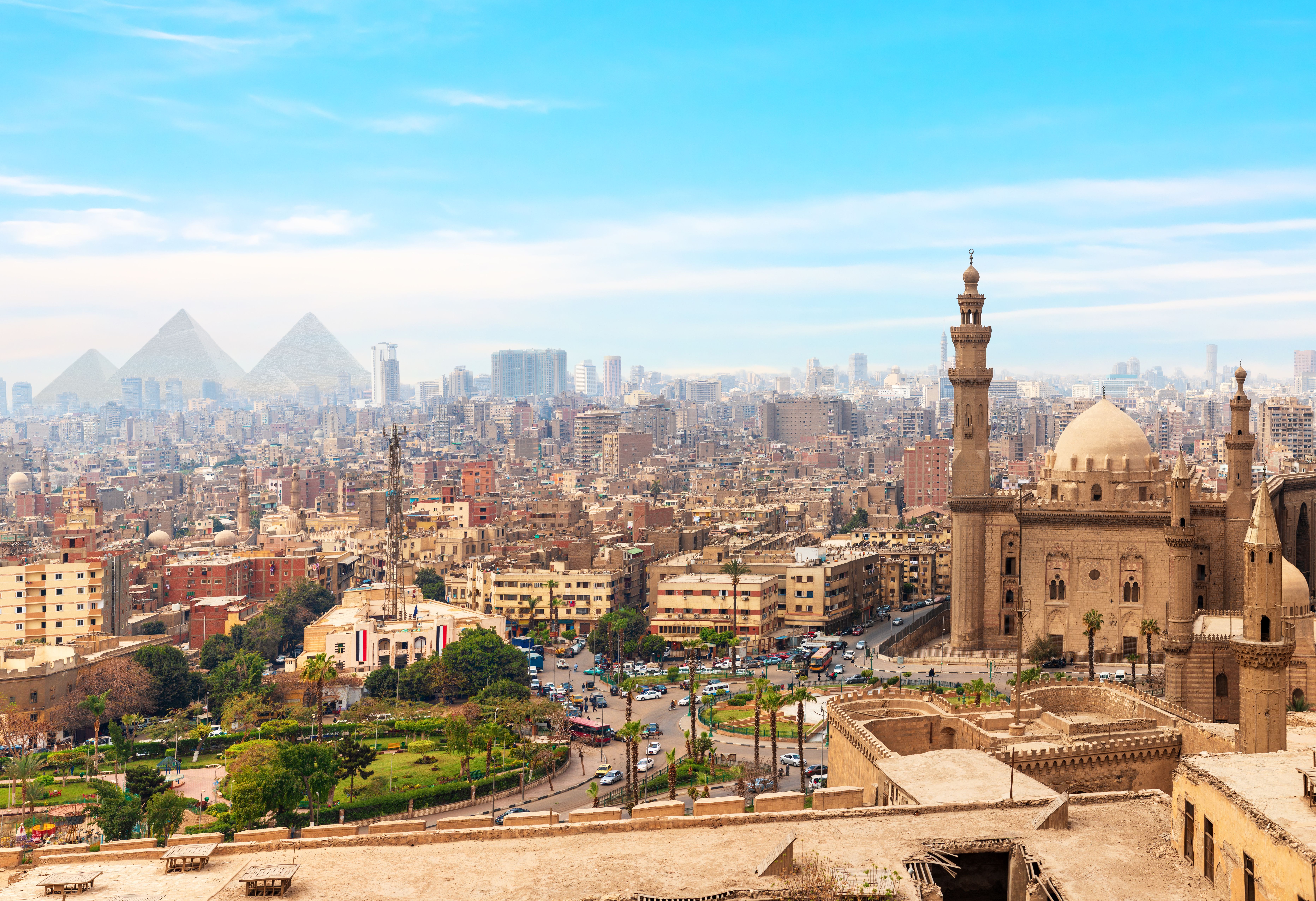 Cairo City in Egypte