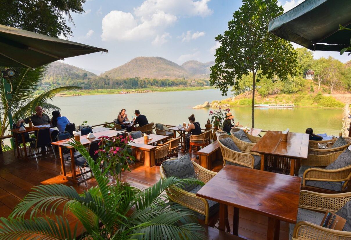 Laos Luang Prabang Riverview Restaurant
