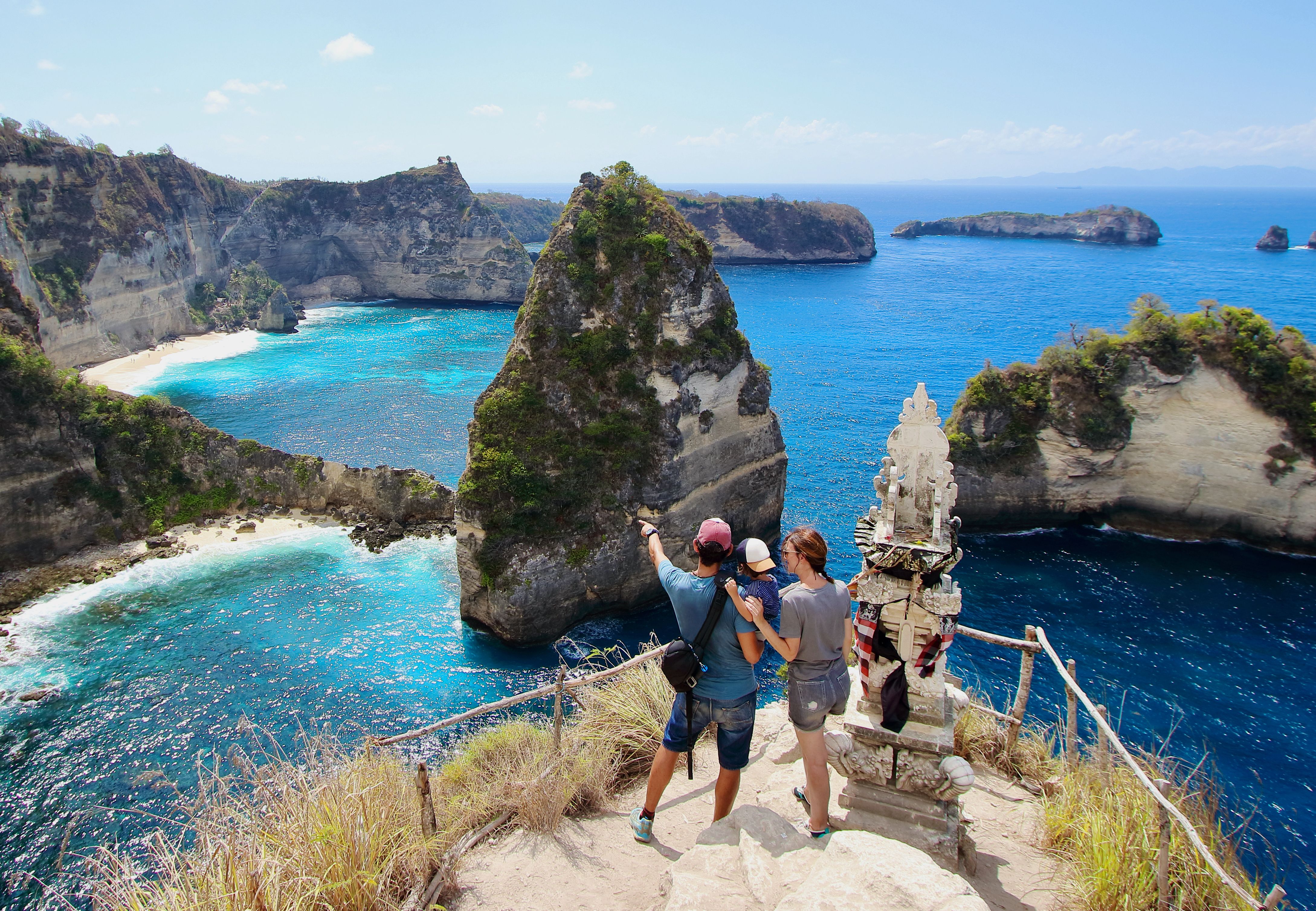 Indonesie-Nusa-penida-Familie