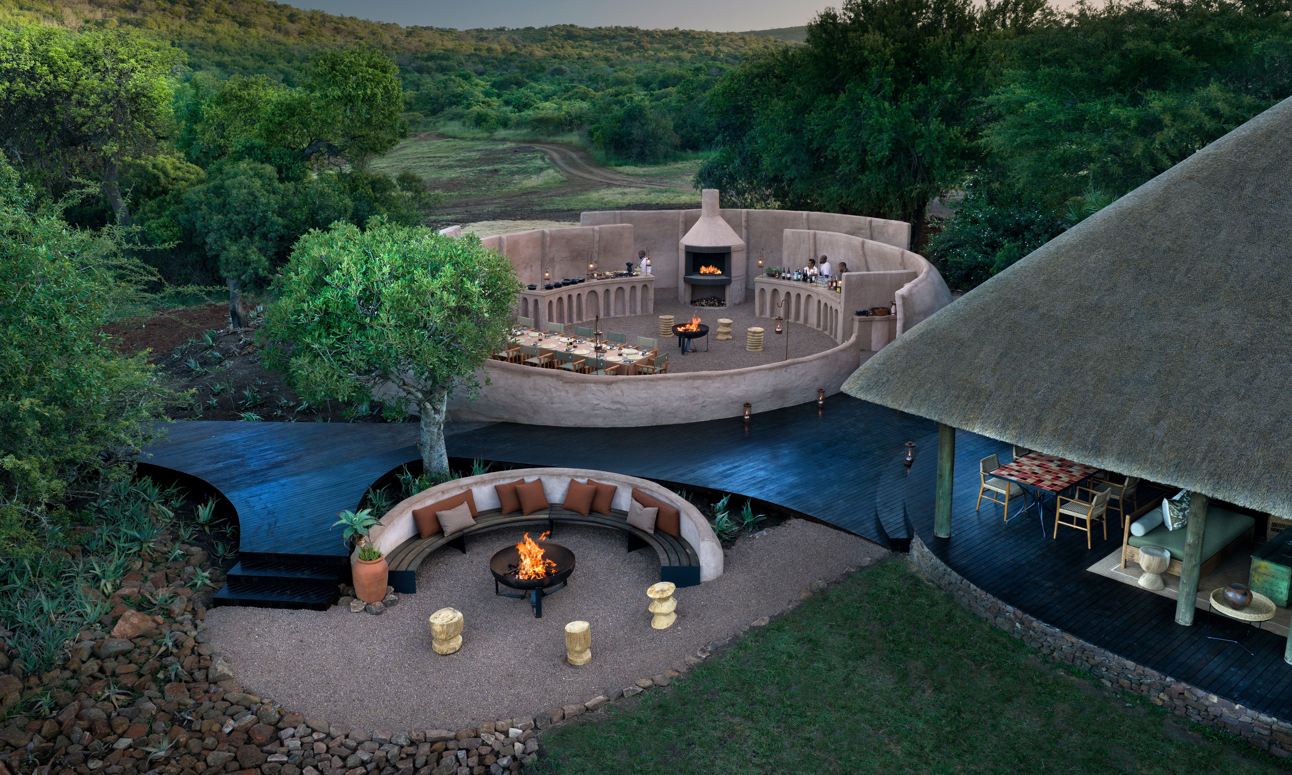 Zuid-Afrika-Phinda-Private-Game-Reserve-Phinda-Zuka-Lodge-Boma-Ervaring