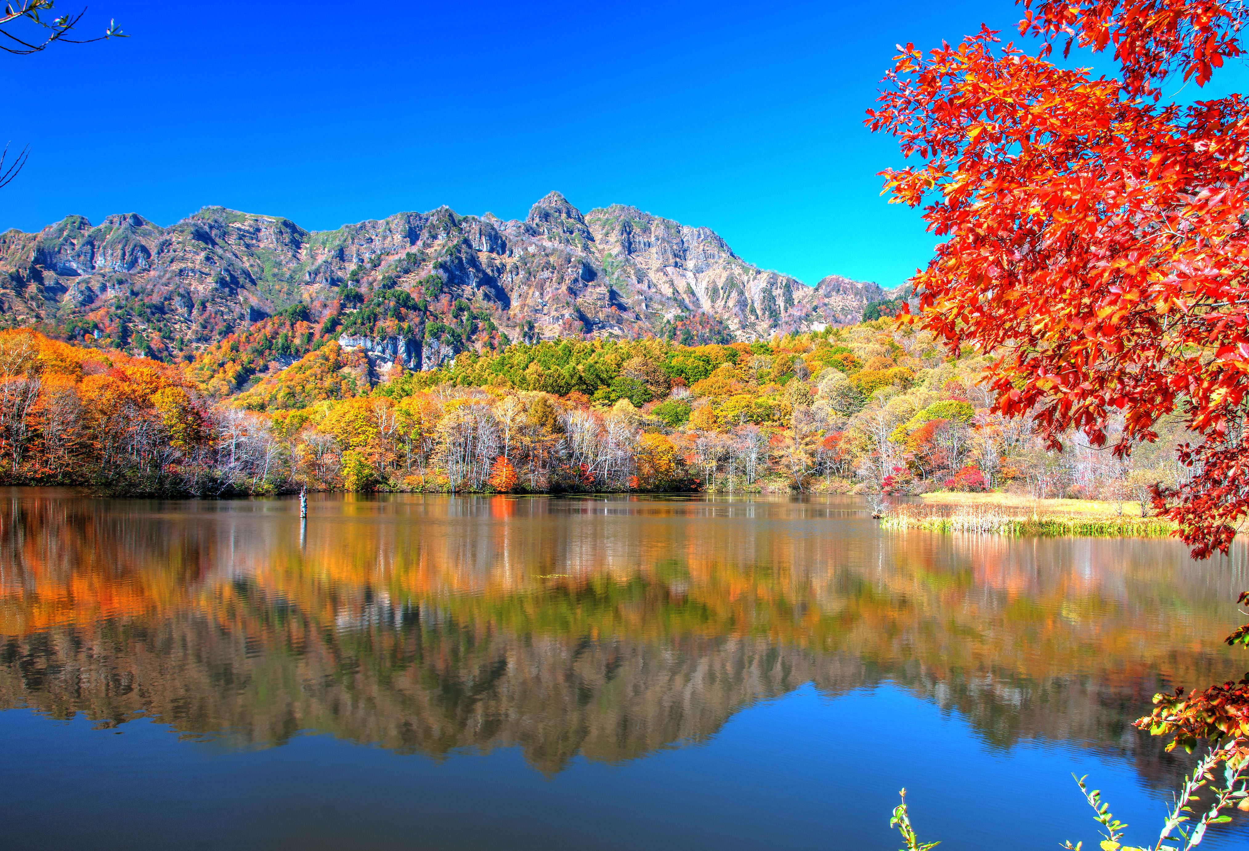 Japanse Alpen in Japan