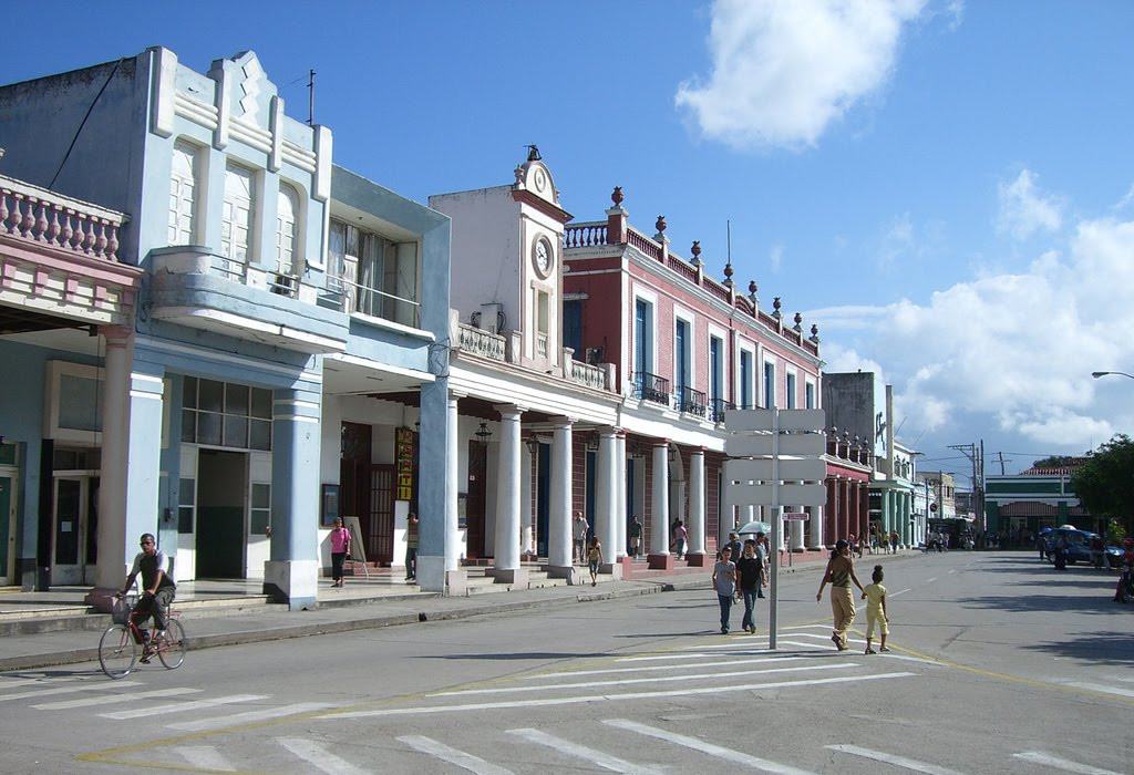 Parque Calixto Garcia in Holguin in Cuba