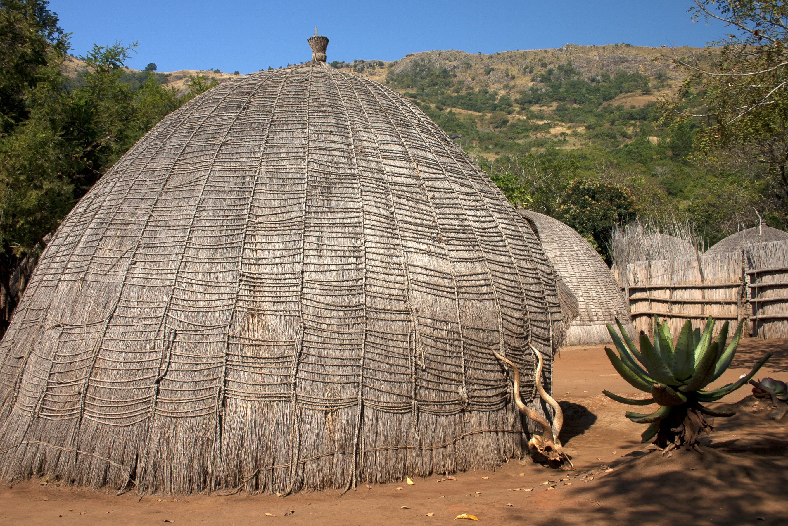Bijenkorf huisje in Swaziland