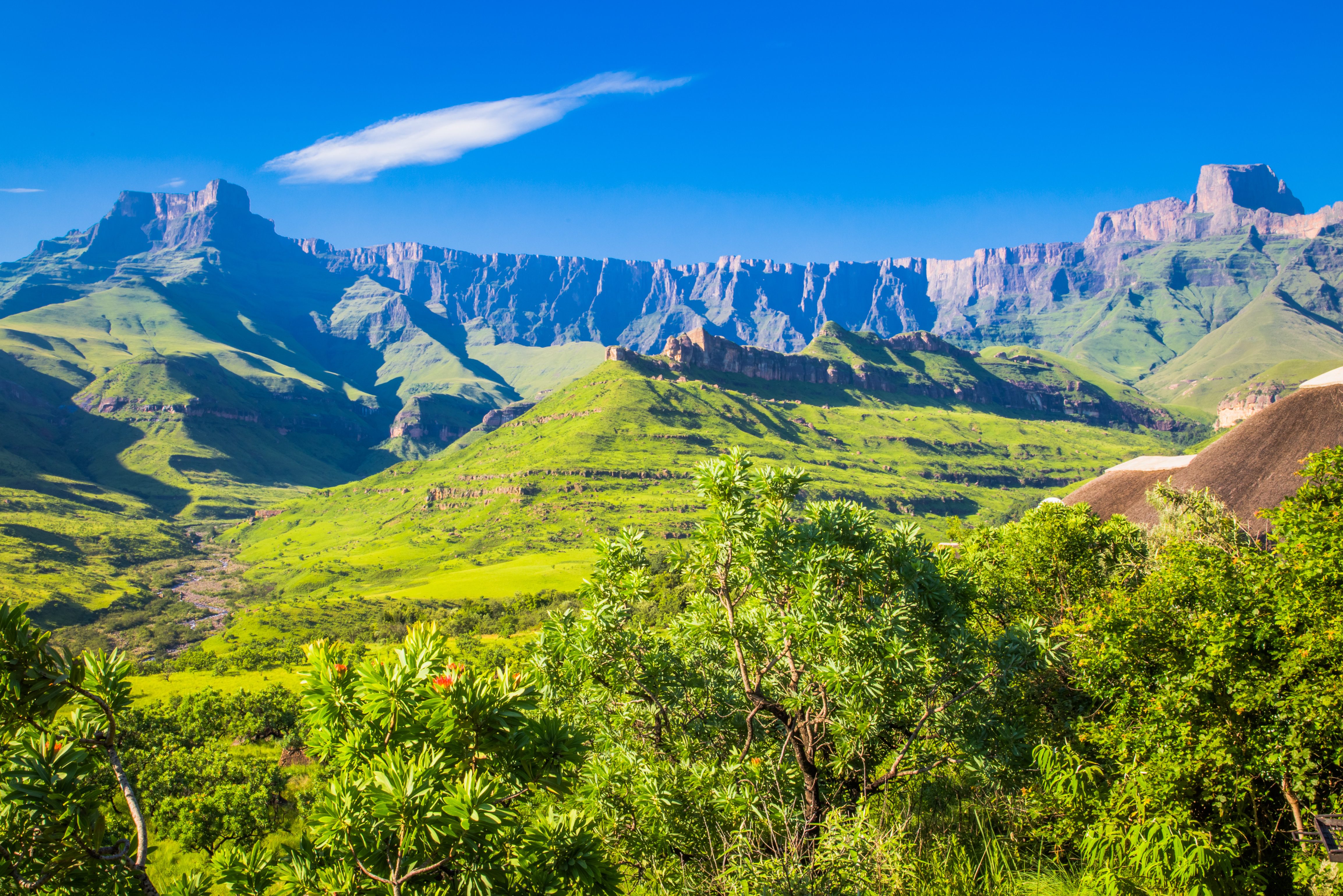 Drakensbergen in Zuid-Afrika