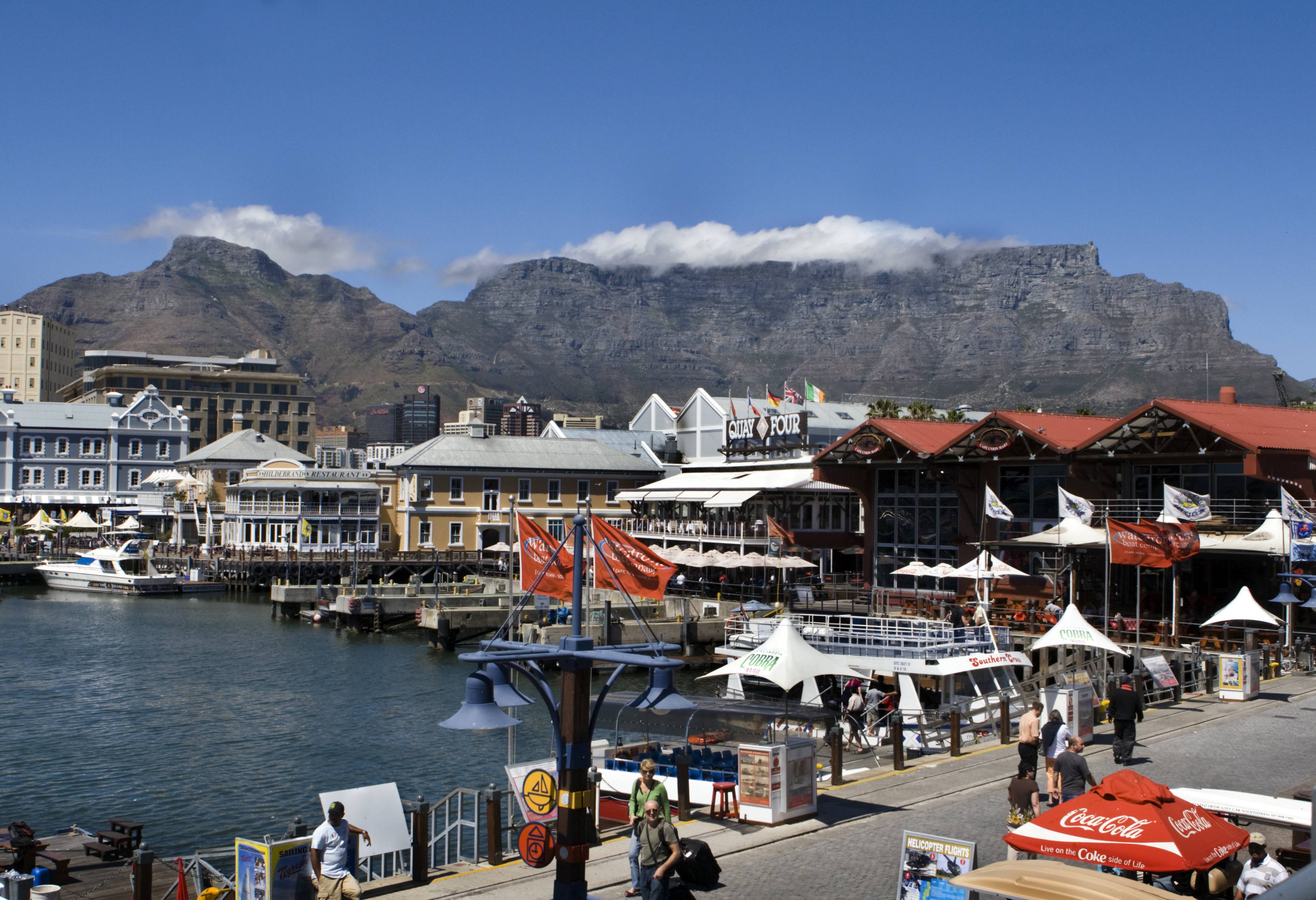 Waterfront in Kaapstad, Zuid-Afrika