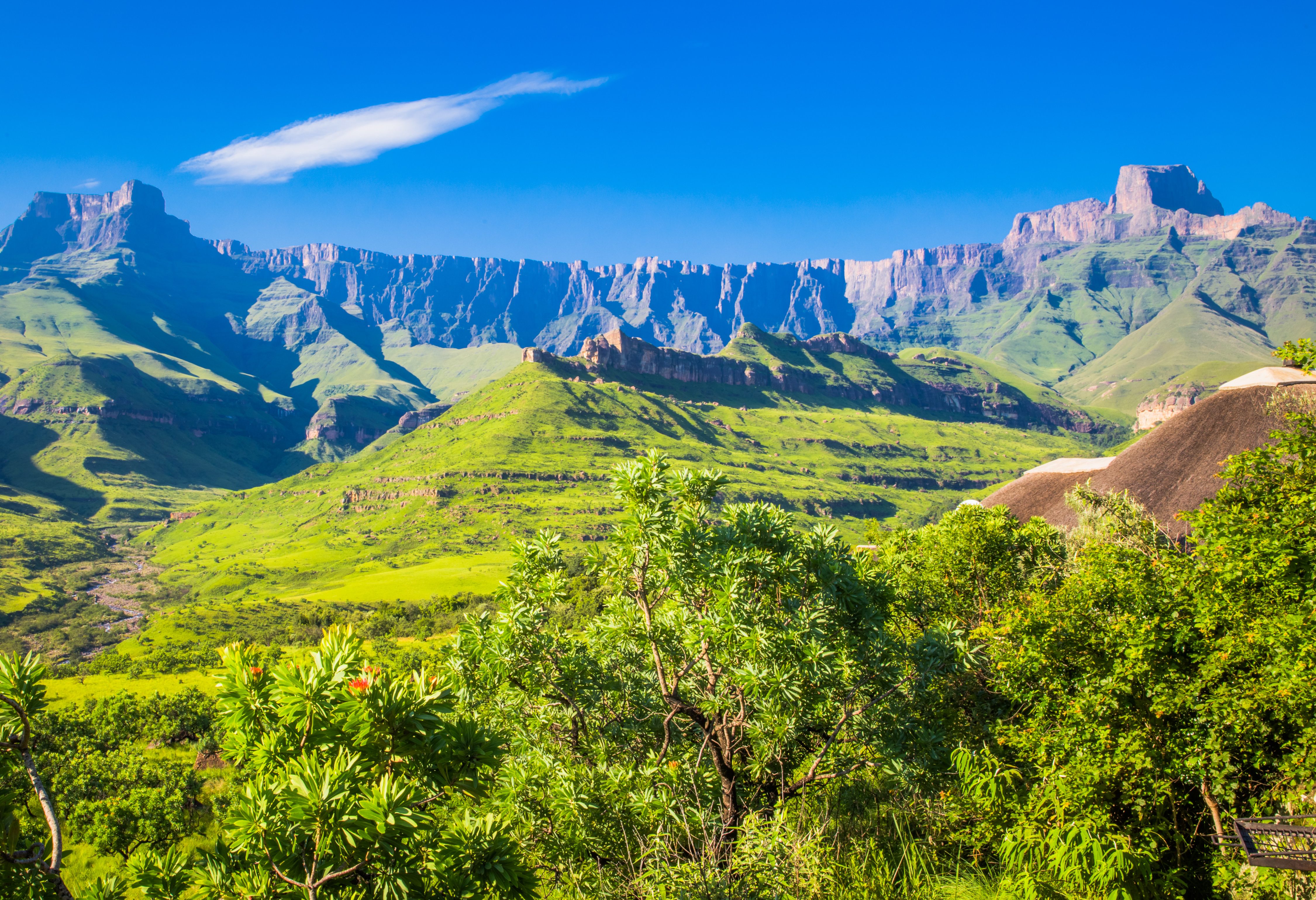 Drakensbergen in Zuid-Afrika