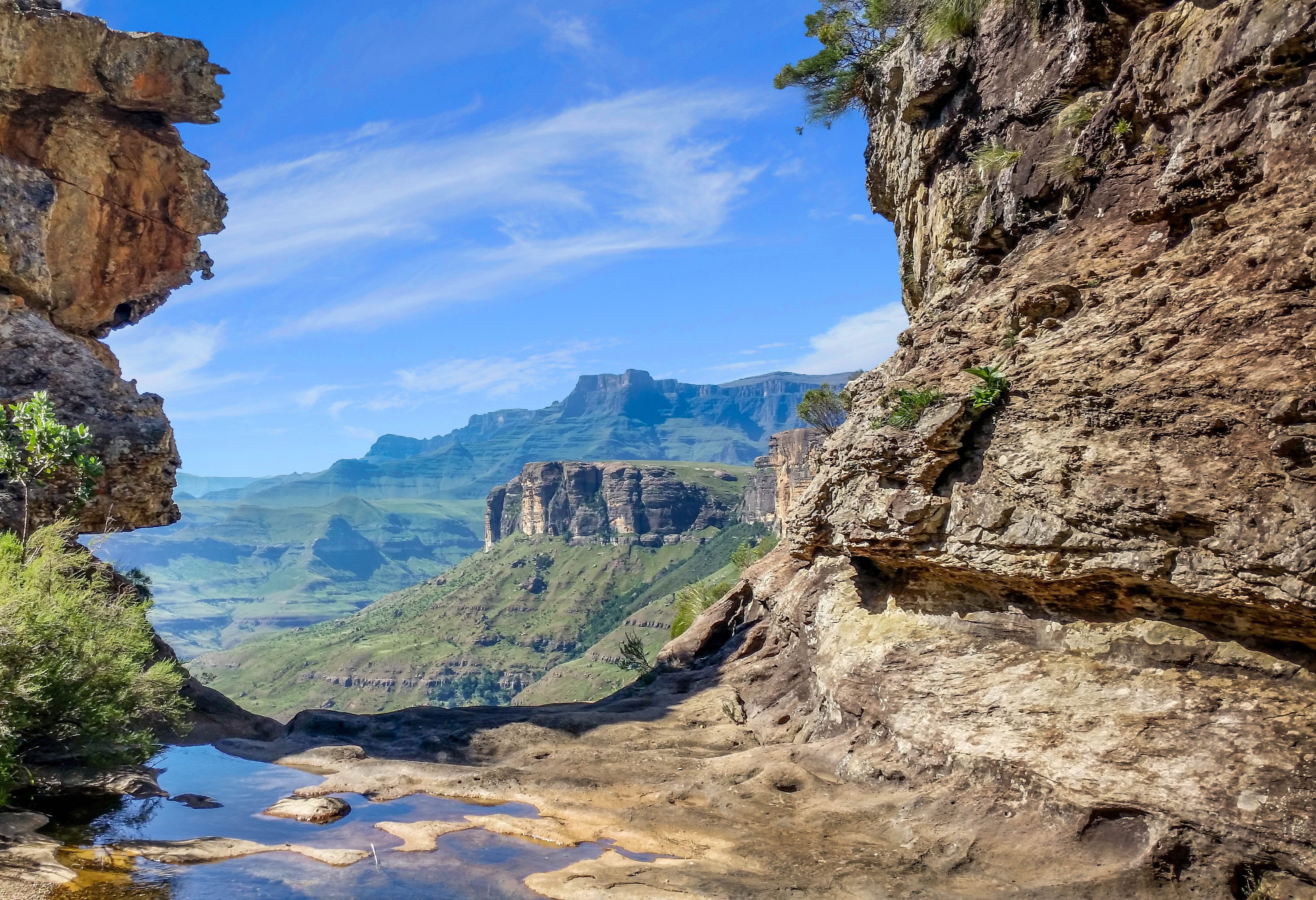Drakensbergen in Zuid-Afrika