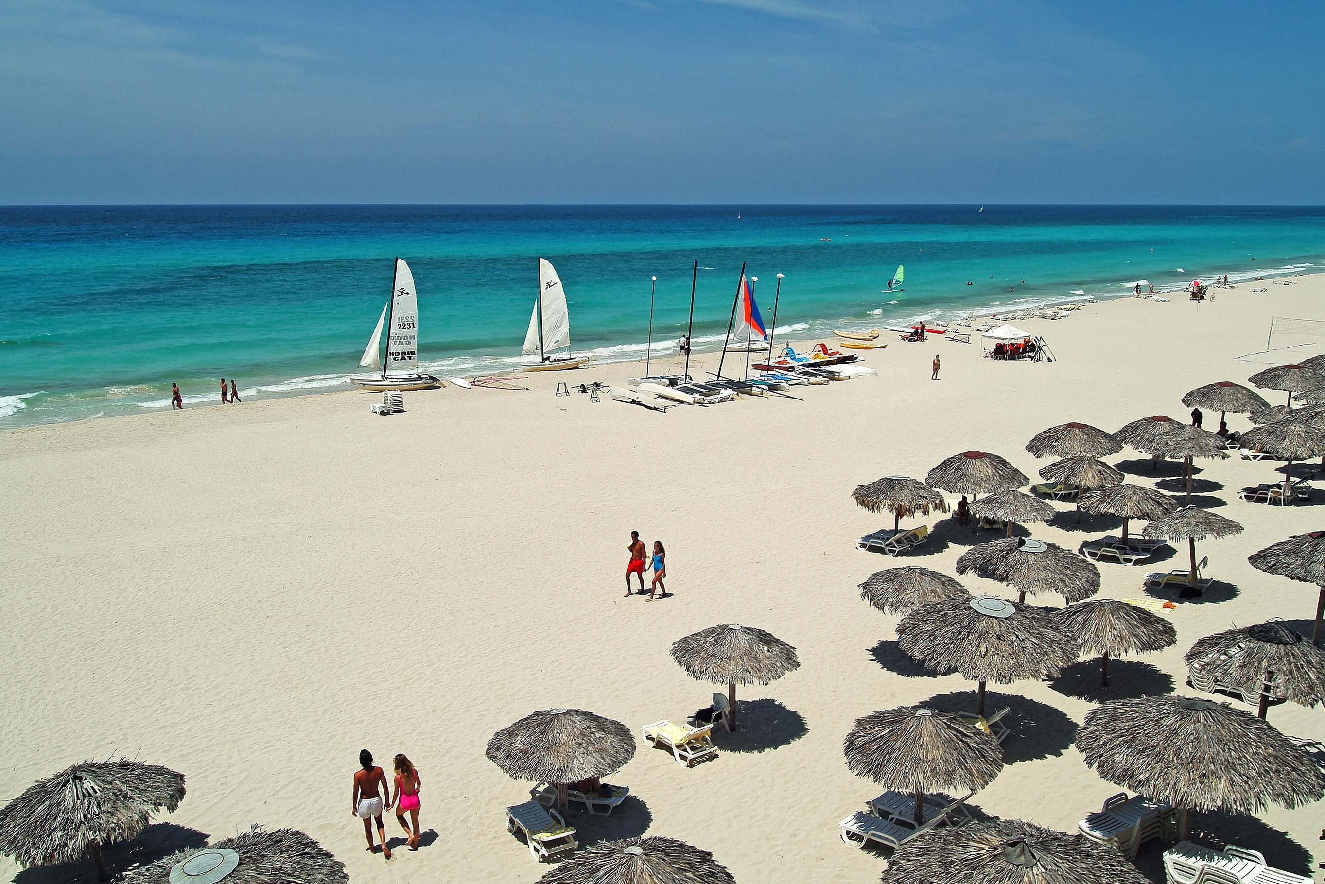 Strand bij het Sol Varadero Beach in Cuba