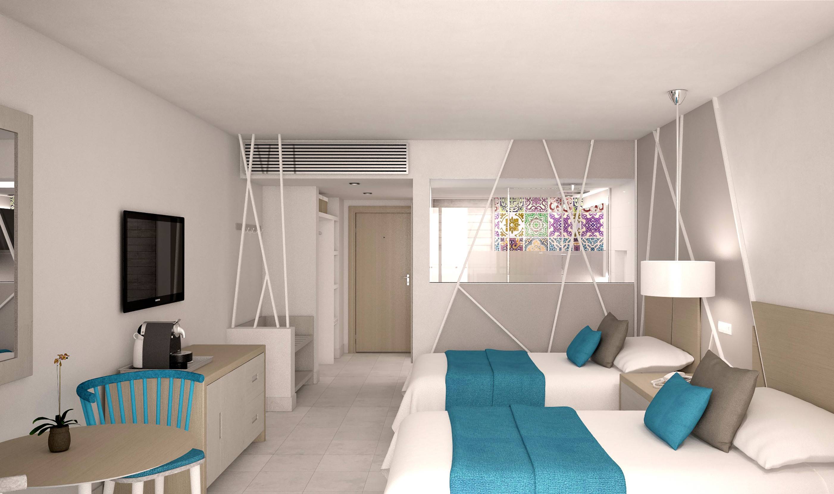 Sol kamer in het Sol Varadero Beach Resort in Varadero in Cuba